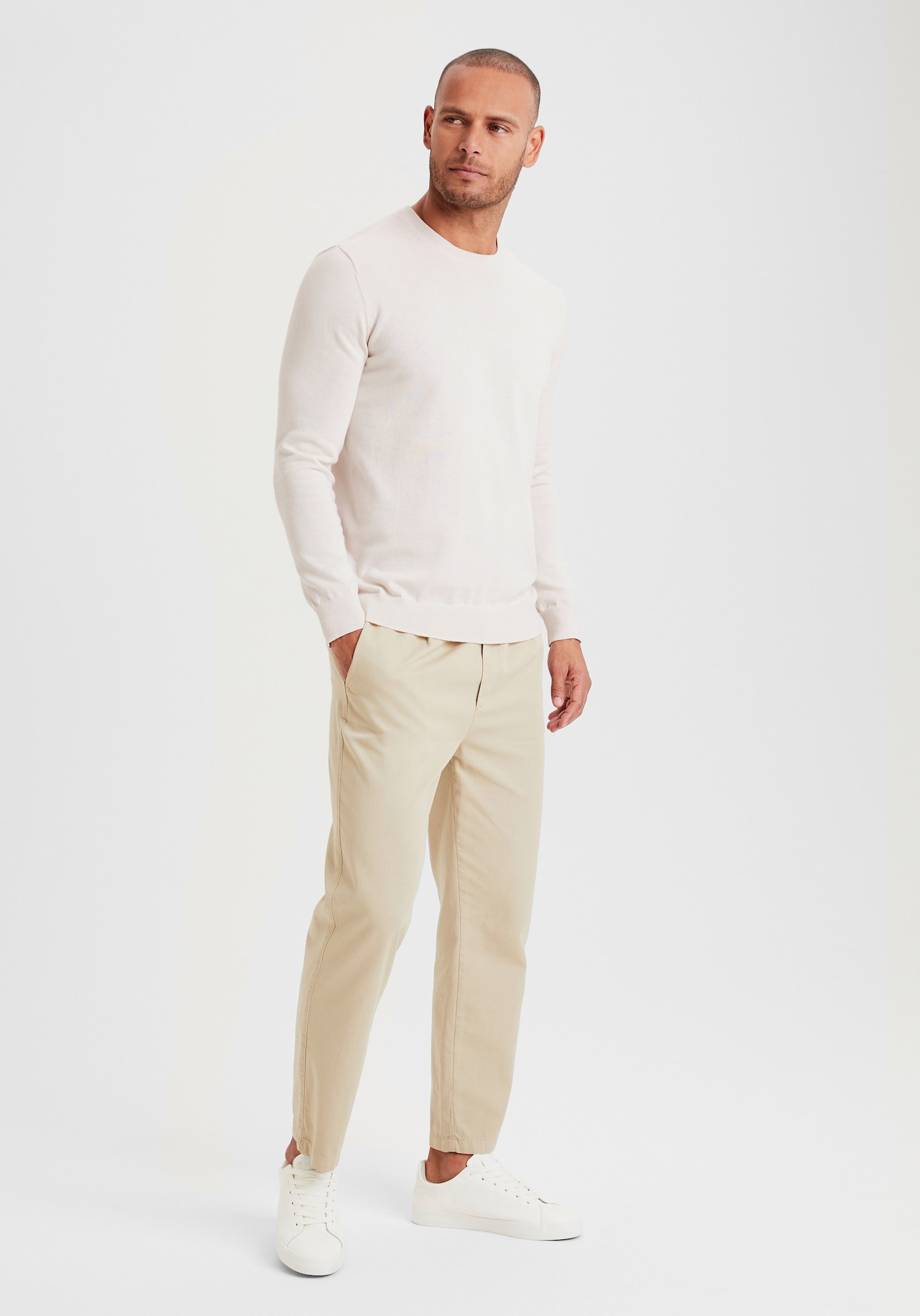 H.I.S Gebreide pullover - beige