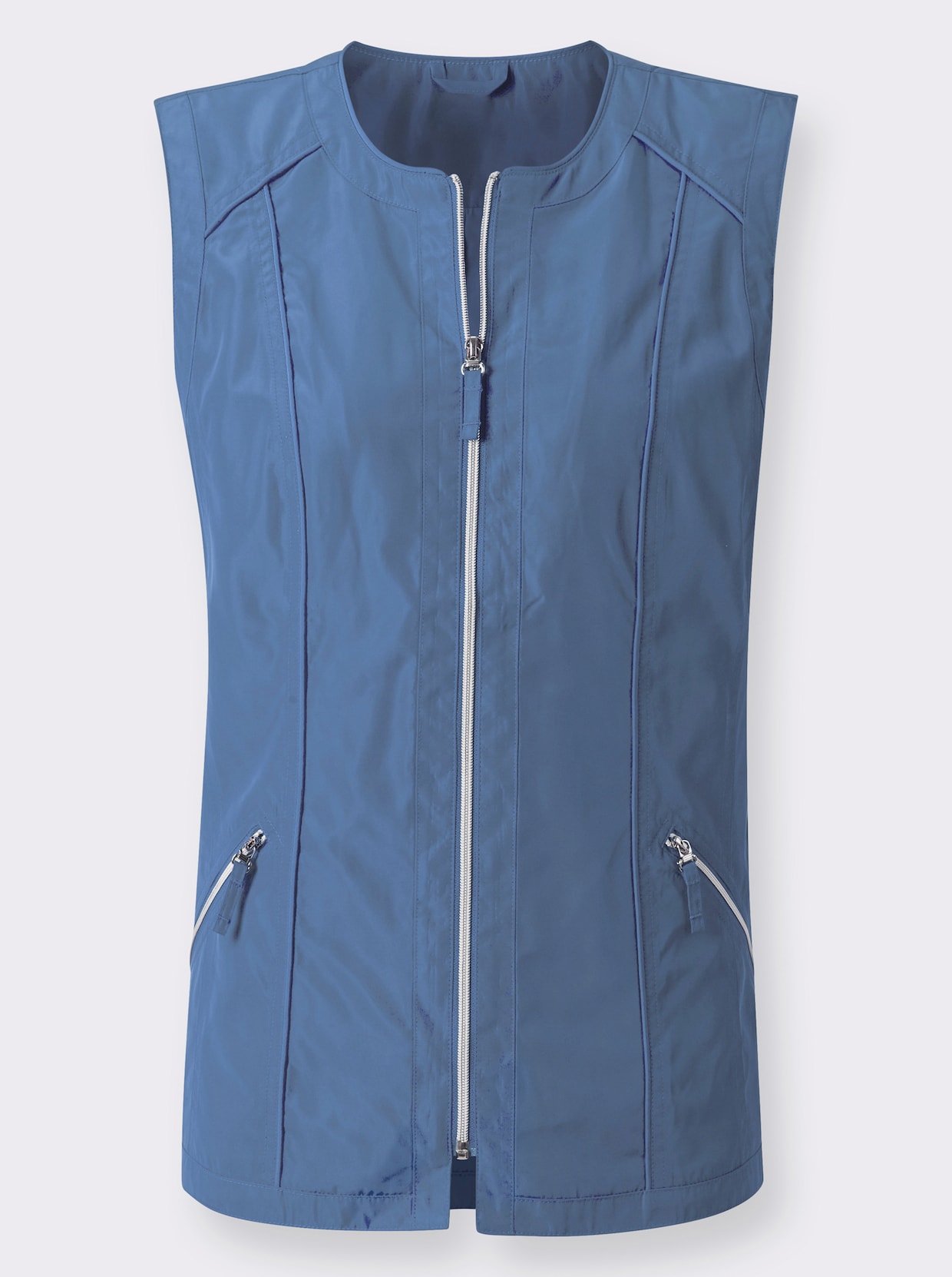 Gilet - middenblauw