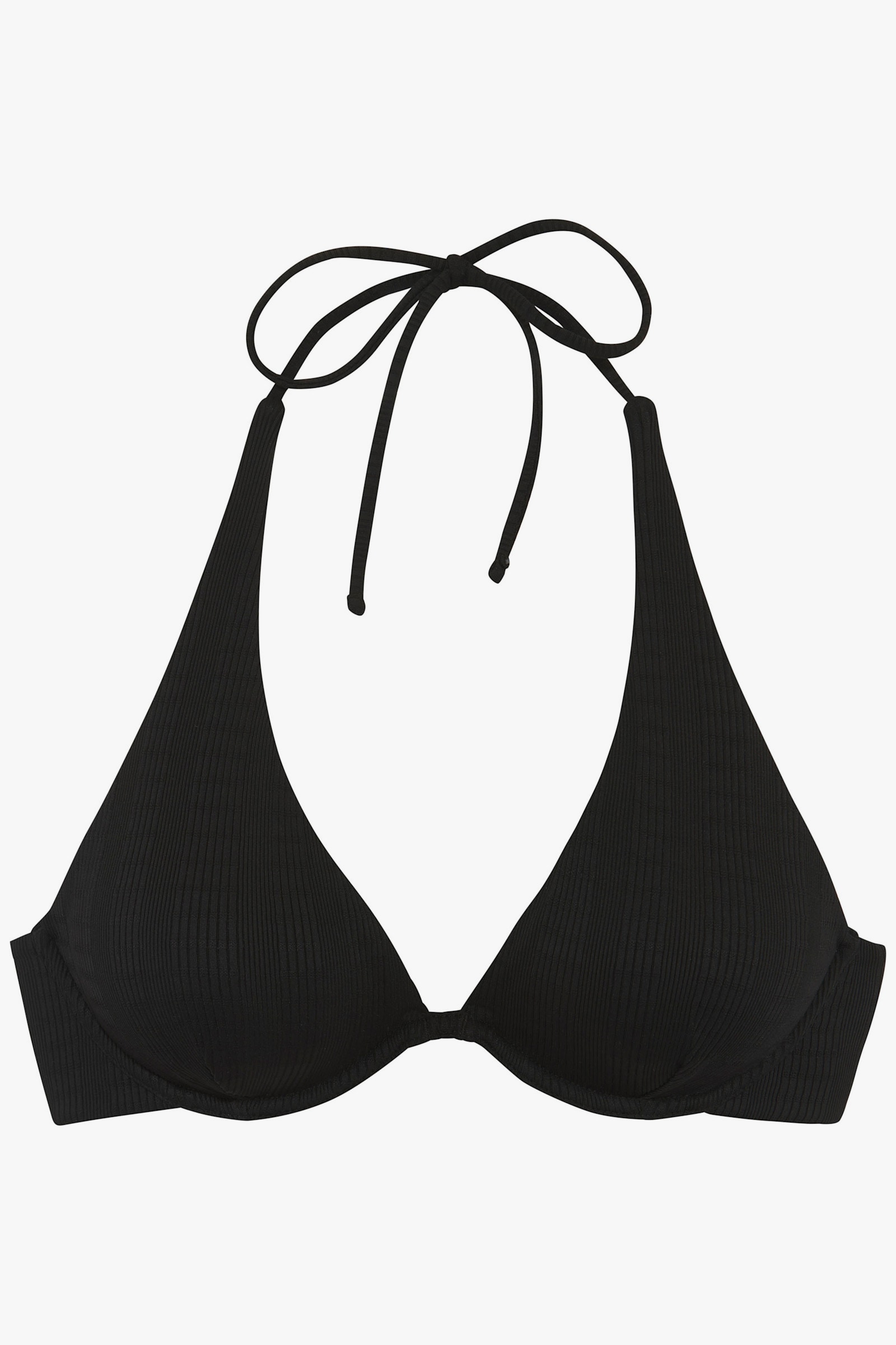 Copenhagen Studios Bügel-Bikini-Top - schwarz