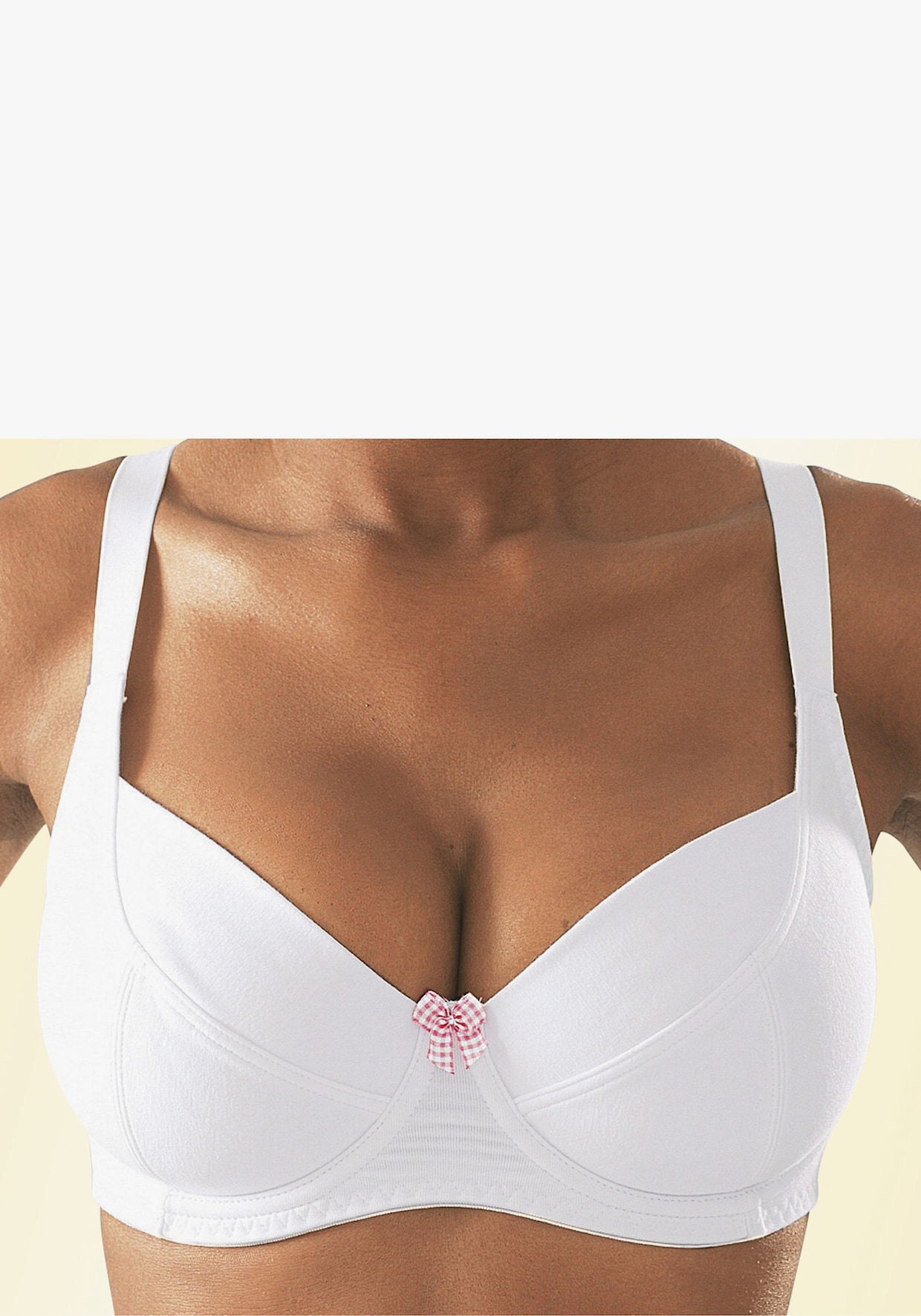 petite fleur Soutien-gorge à armatures - blanc