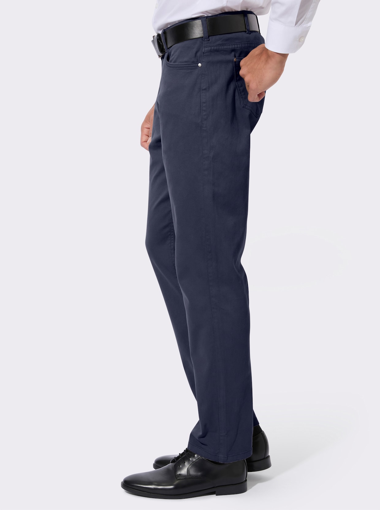 5-Pocket-Jeans in Twill-Qualität - marine