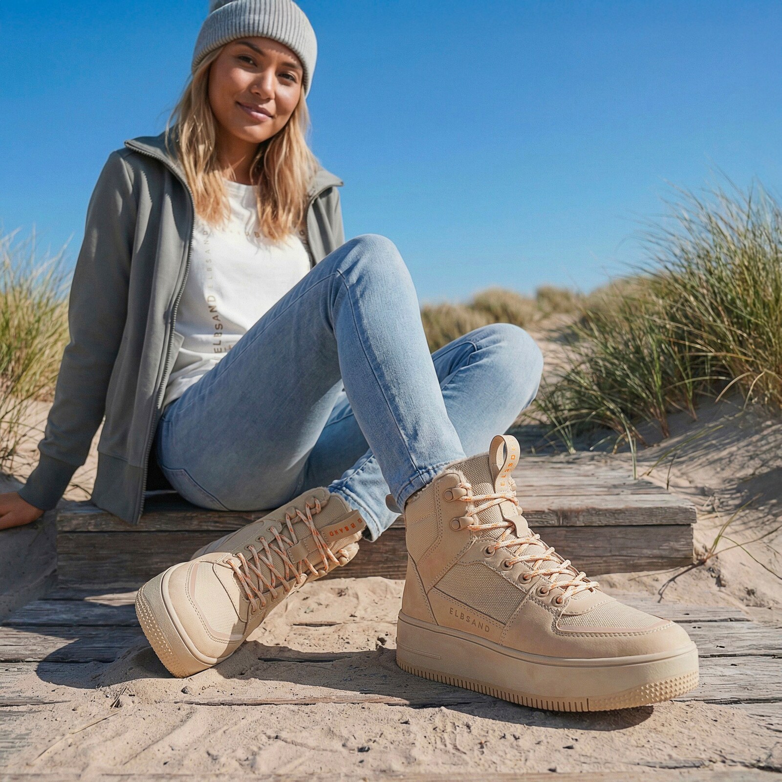 Elbsand Sneaker - beige