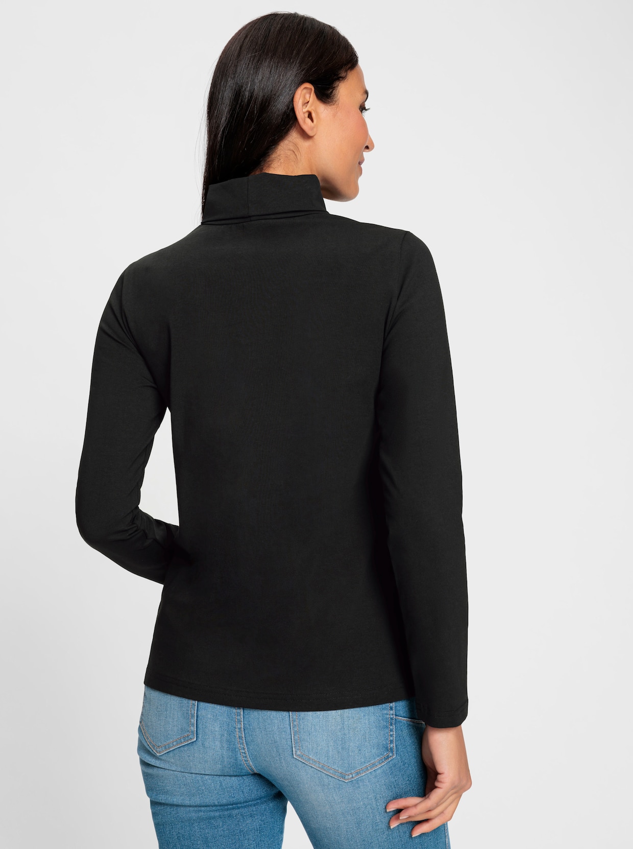 heine Colshirt - zwart