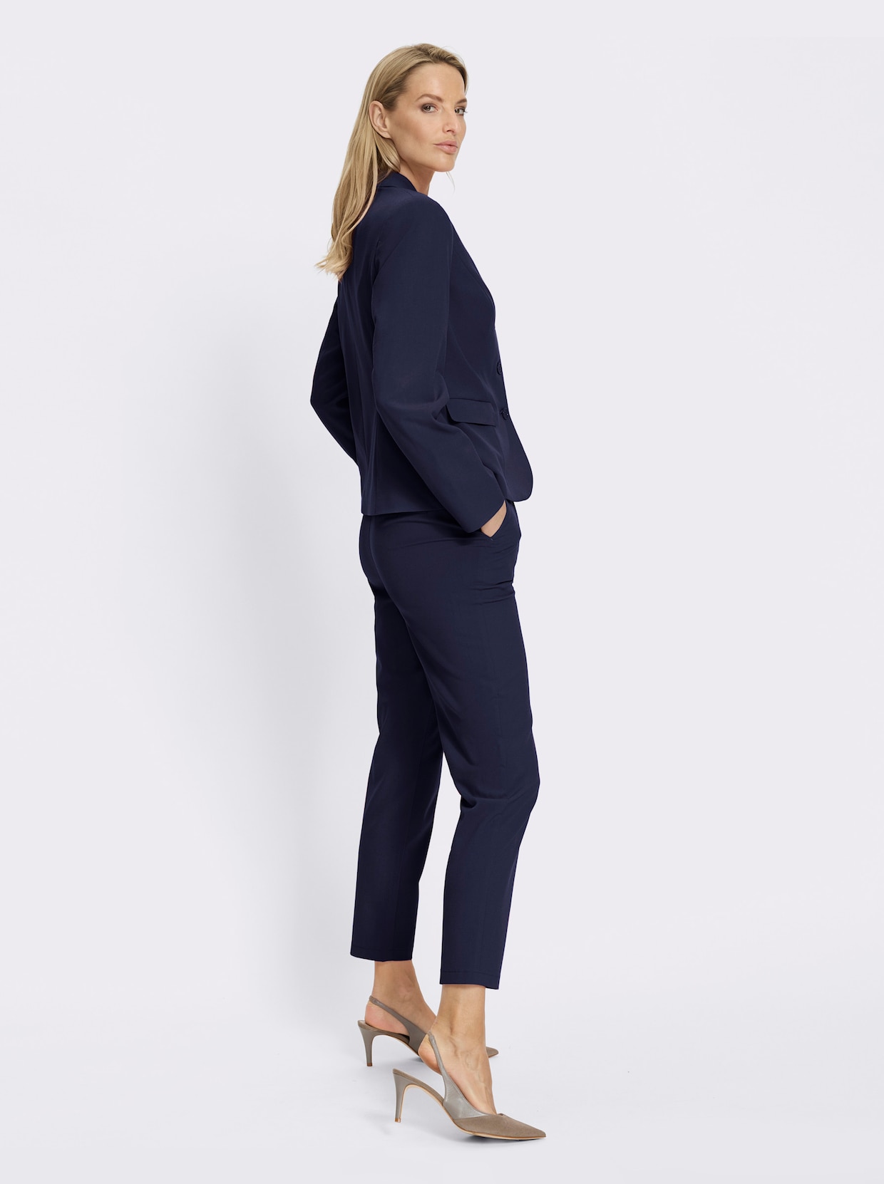 heine Hosenanzug in elastischer Qualität - marine