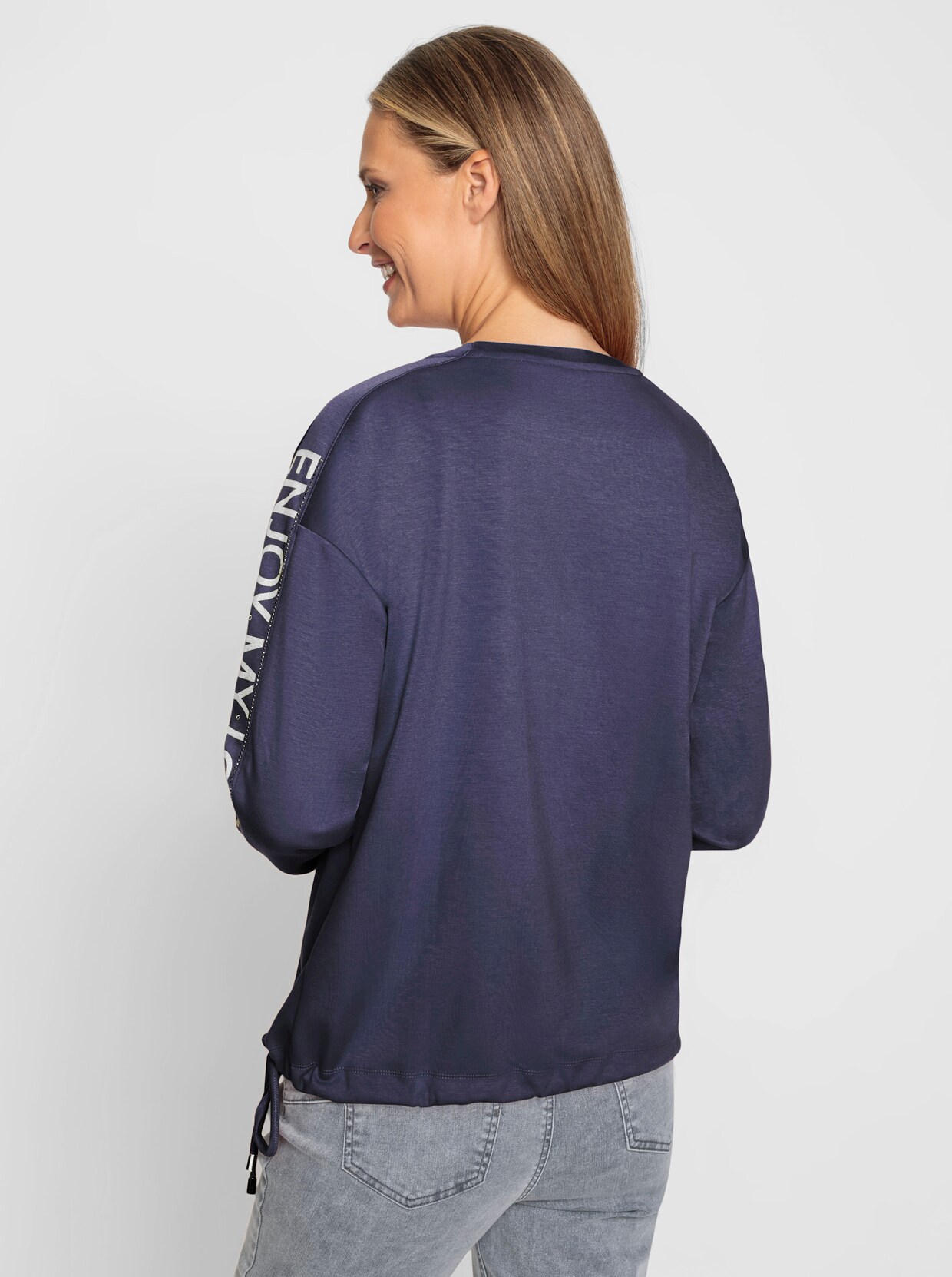 heine Langarmshirt - marine