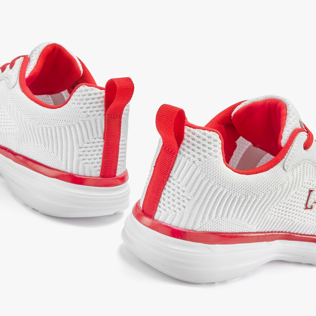 LASCANA Sneaker - wit/rood