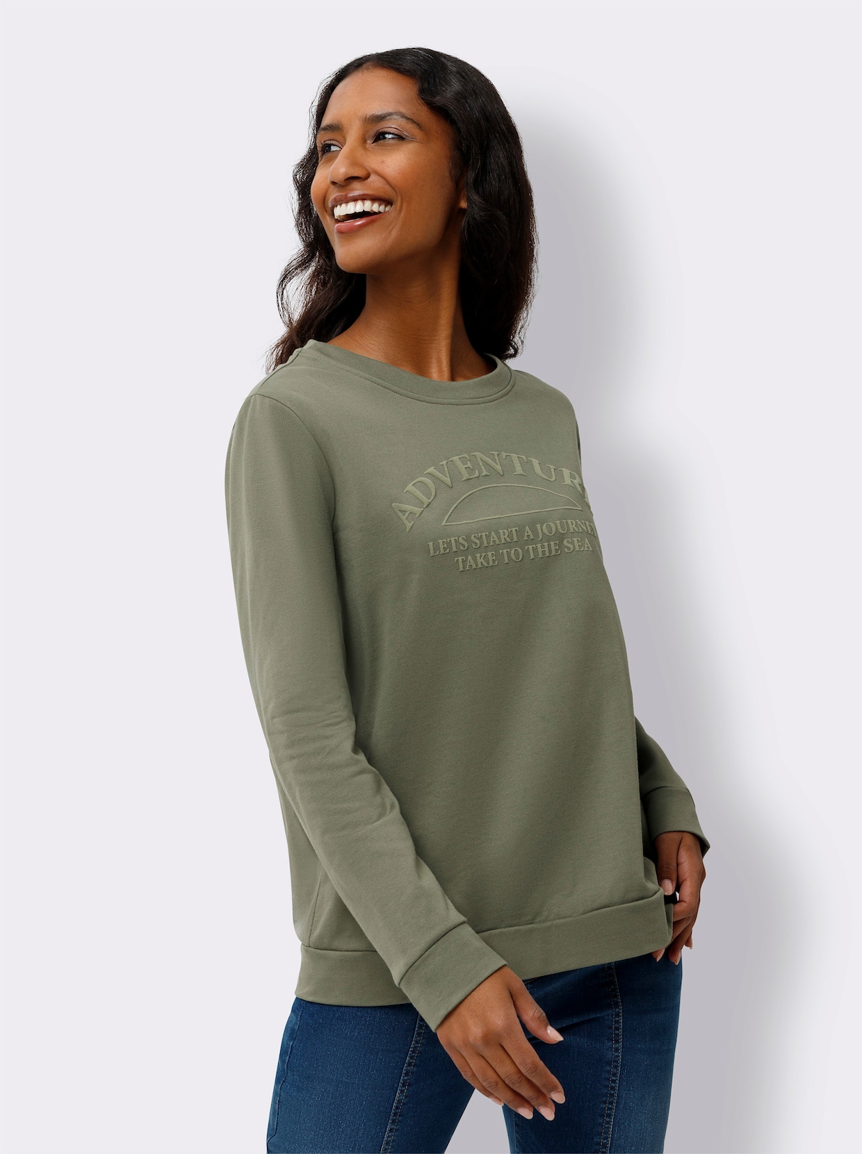 heine Sweatshirt - kaki