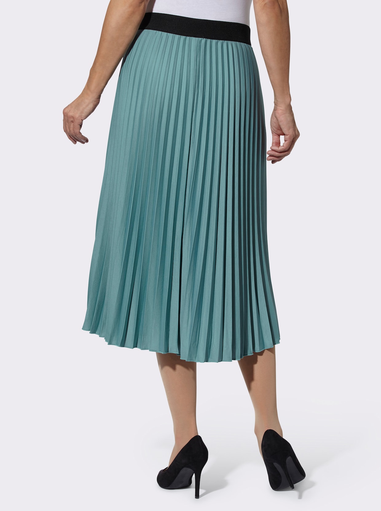 Plisovaná sukňa - Nefrit.