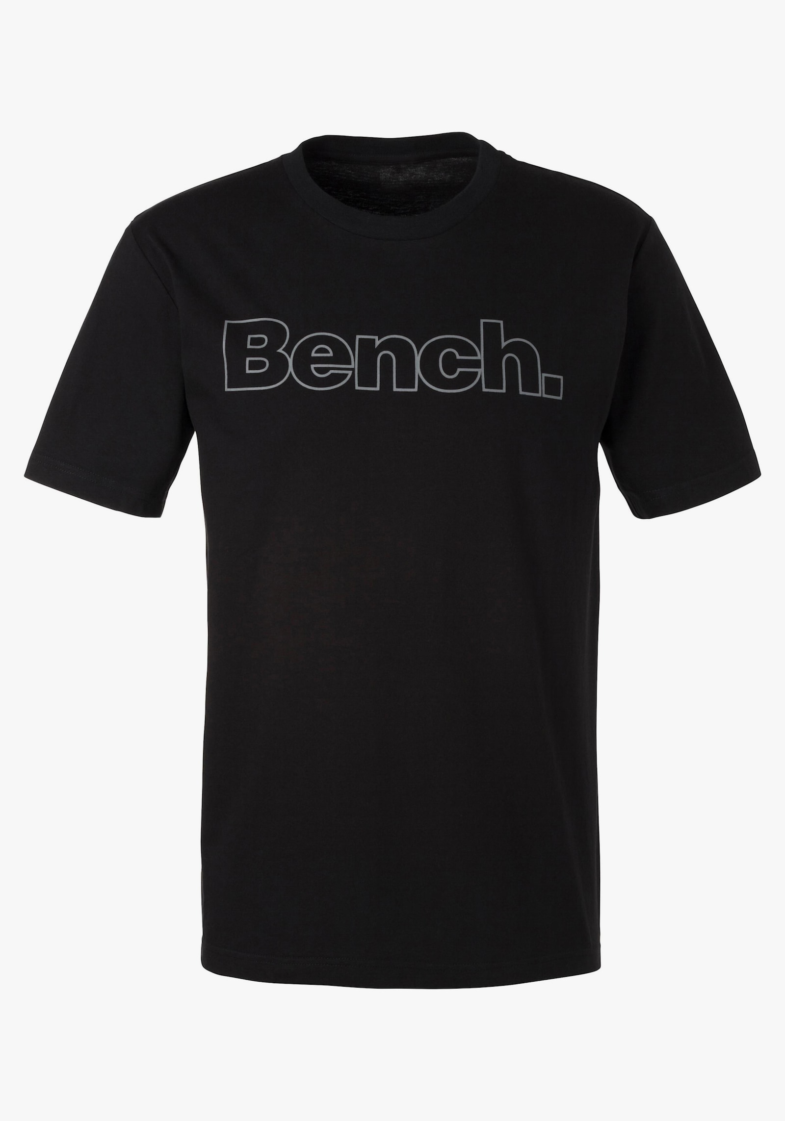 Bench. Loungewear T-Shirt - schwarz