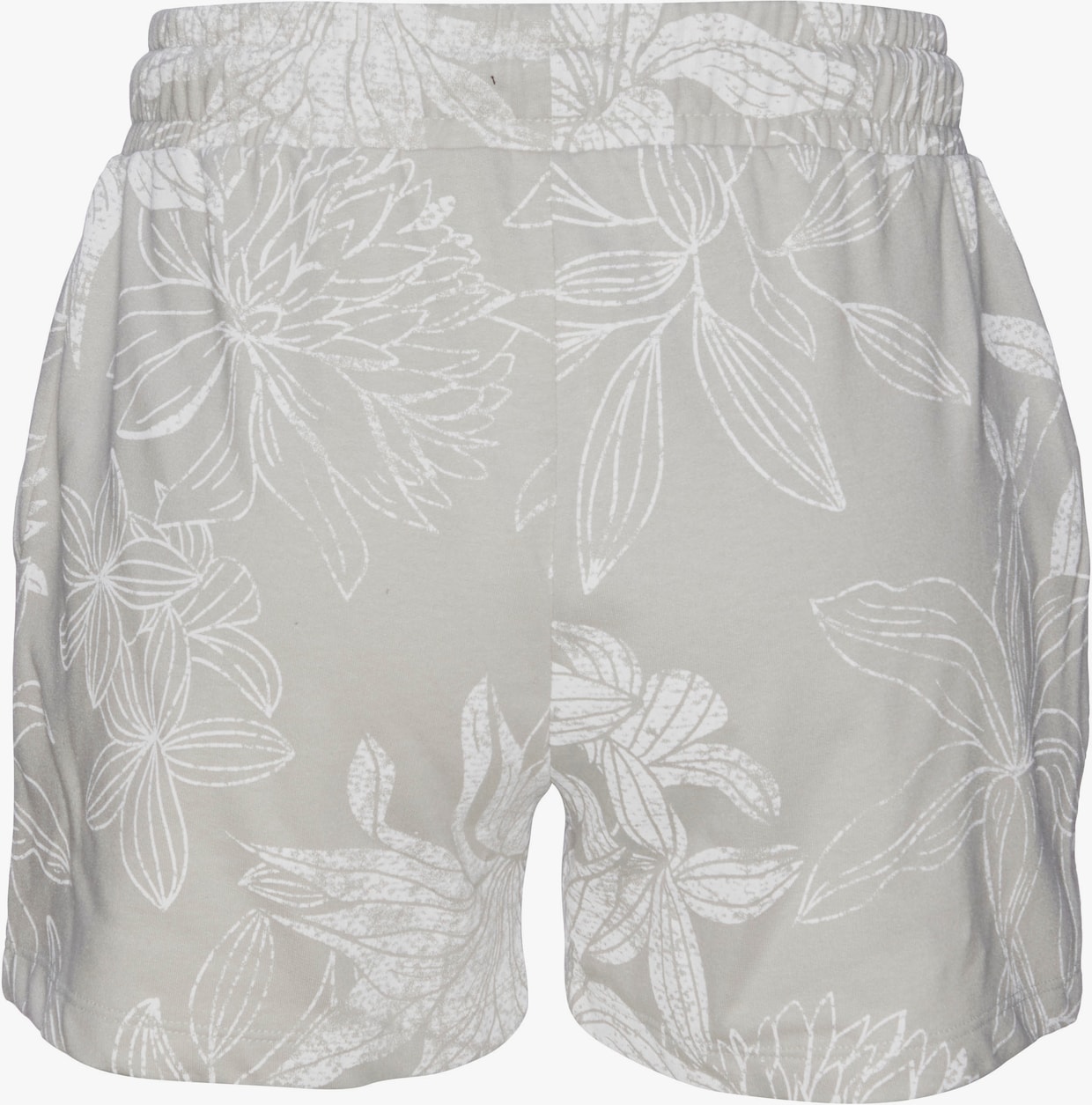 LASCANA Relaxshorts - grau-allover-gemustert