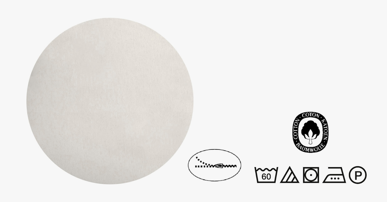 Biberna Bettwäsche - beige