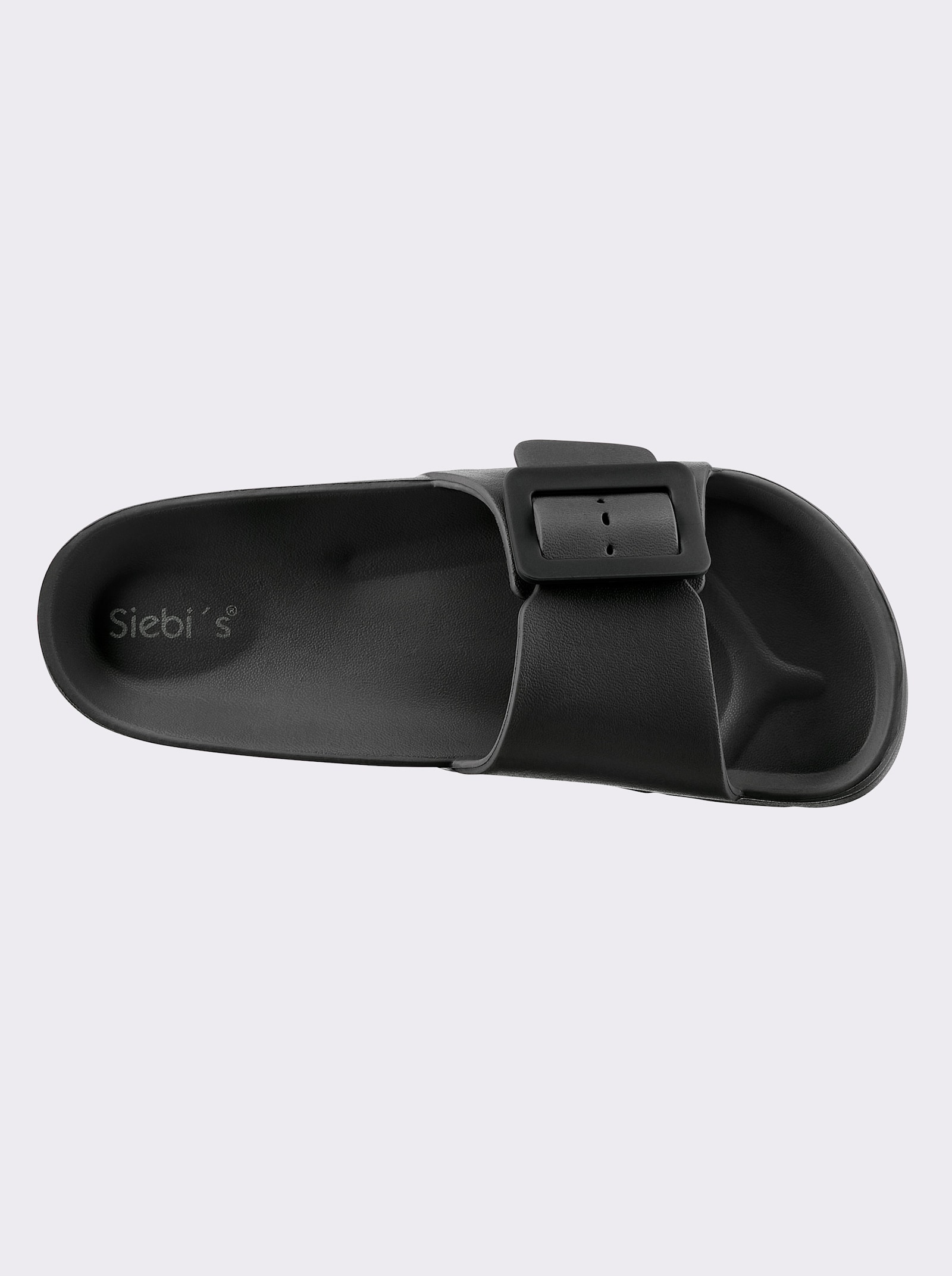 Siebi´s Badepantolette - schwarz