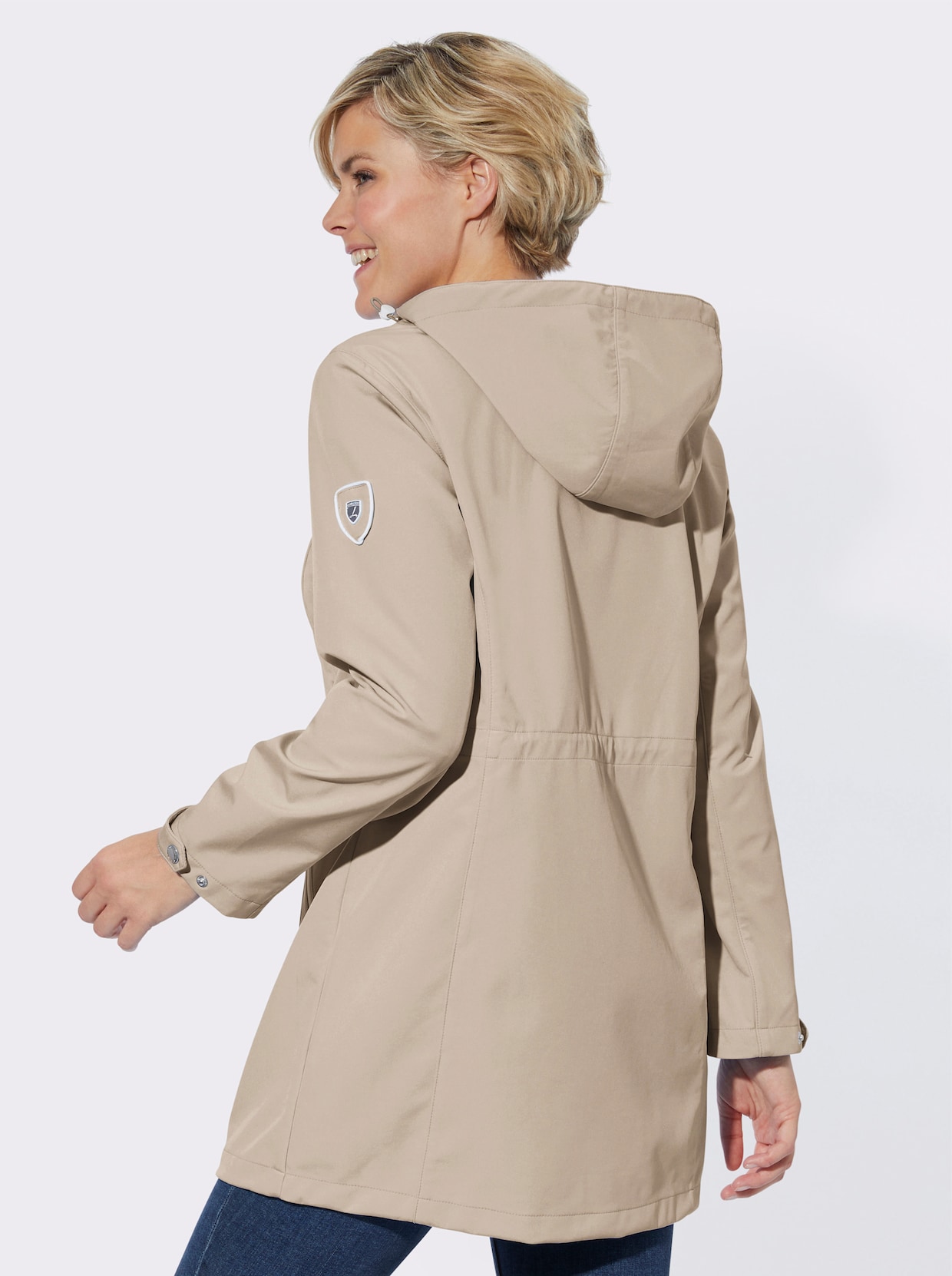 Softshell-jack - beige