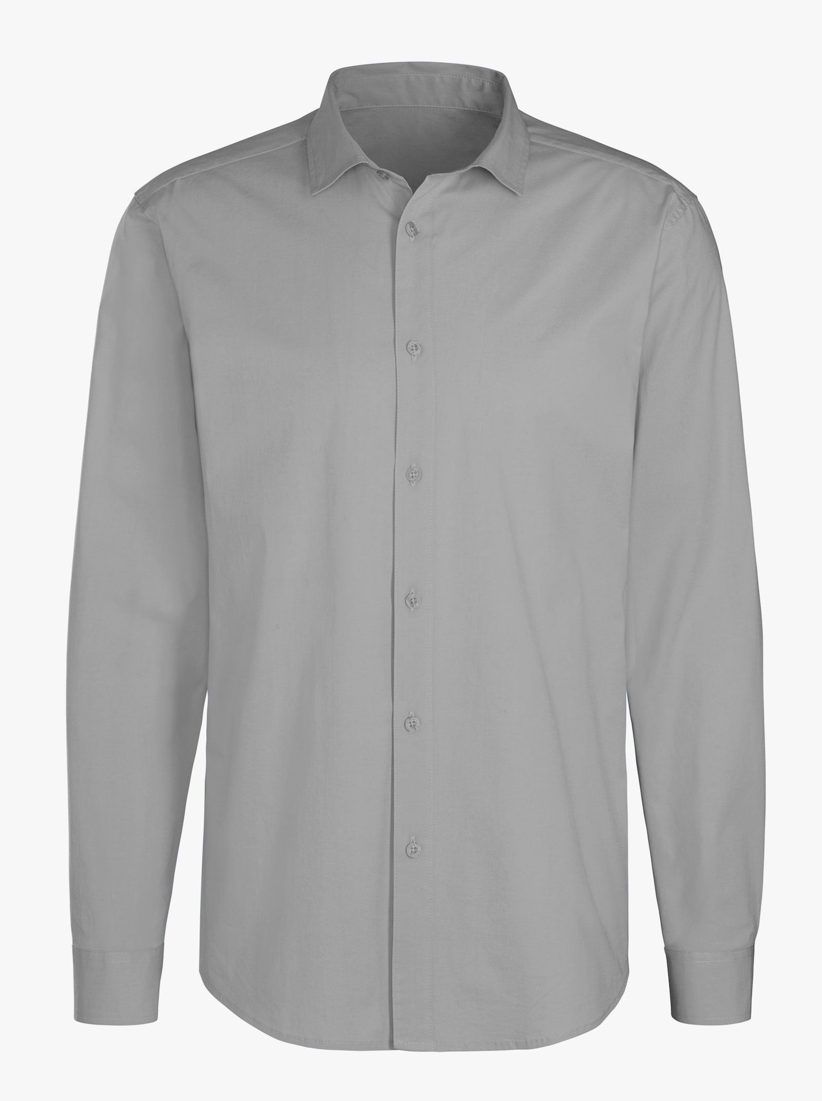 John Devin Langarmhemd - grau