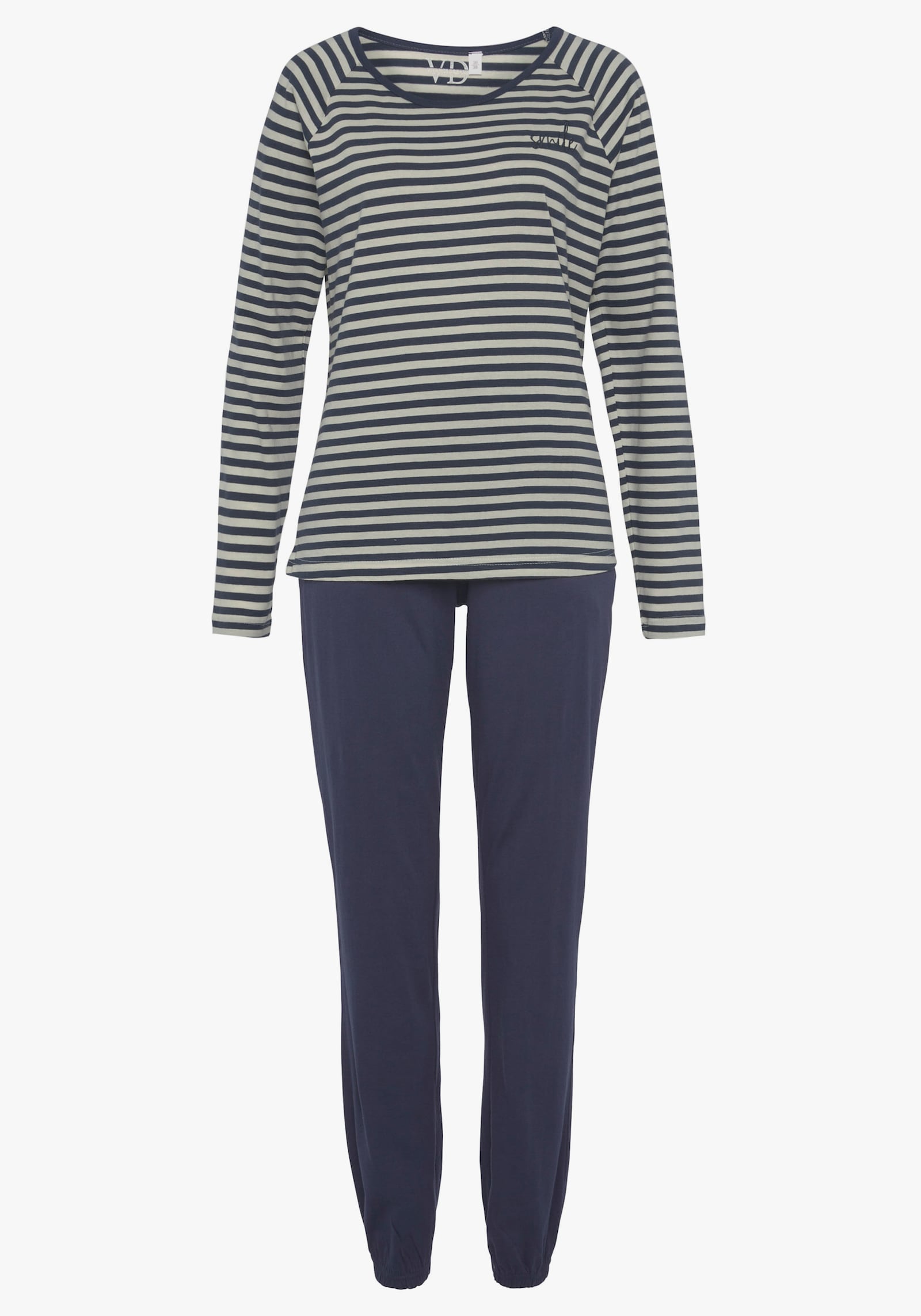 Vivance Dreams Pyjama - dunkelblau