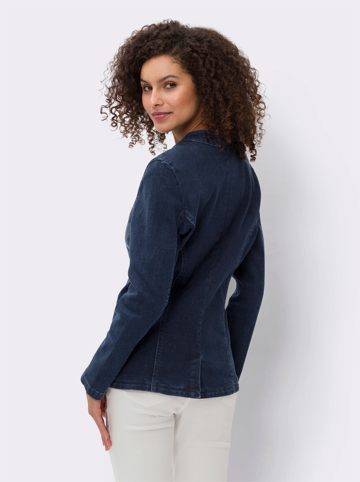 heine Jeansblazer - darkblue-stone-washed