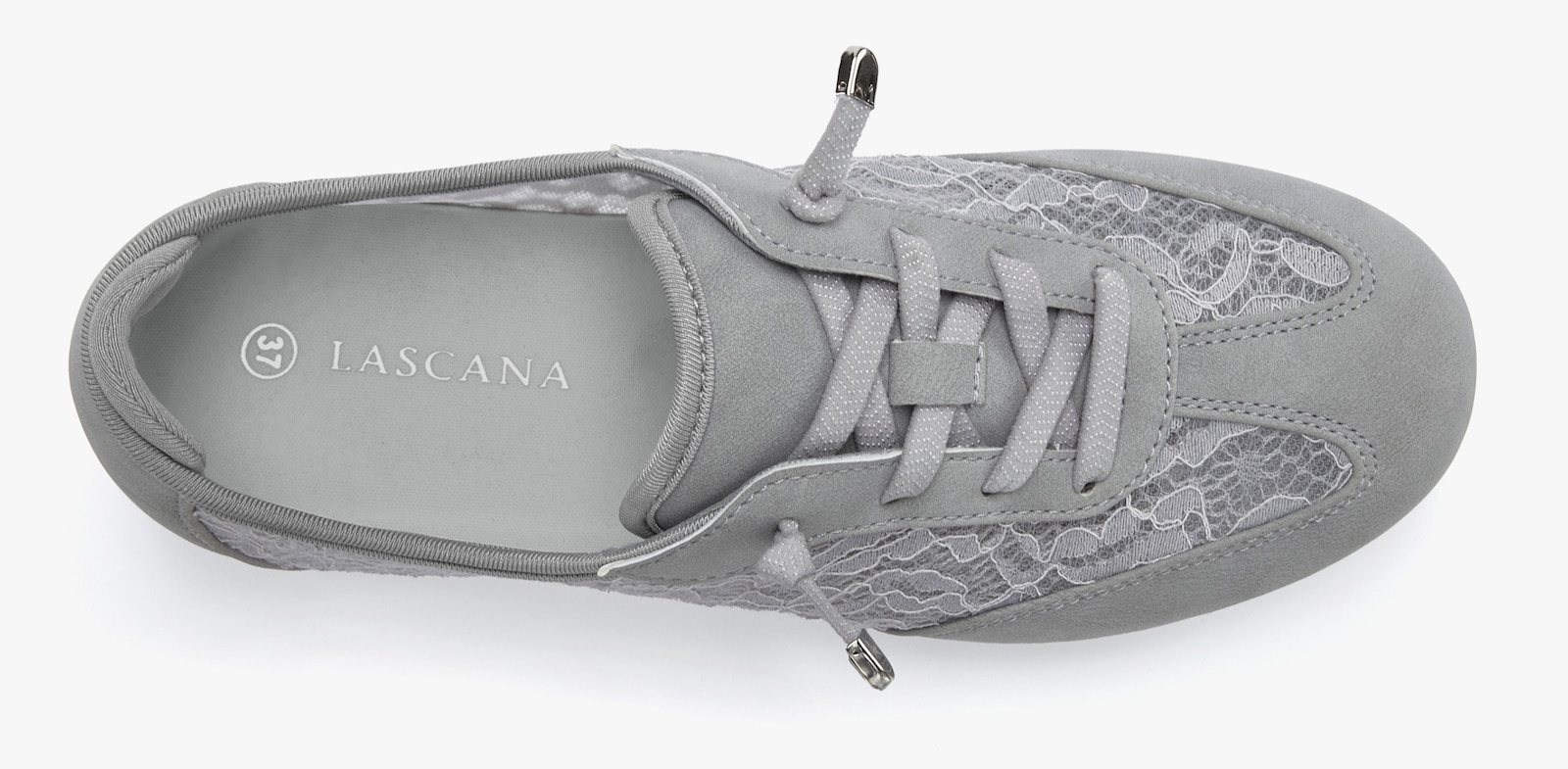 LASCANA Sneaker - grijs