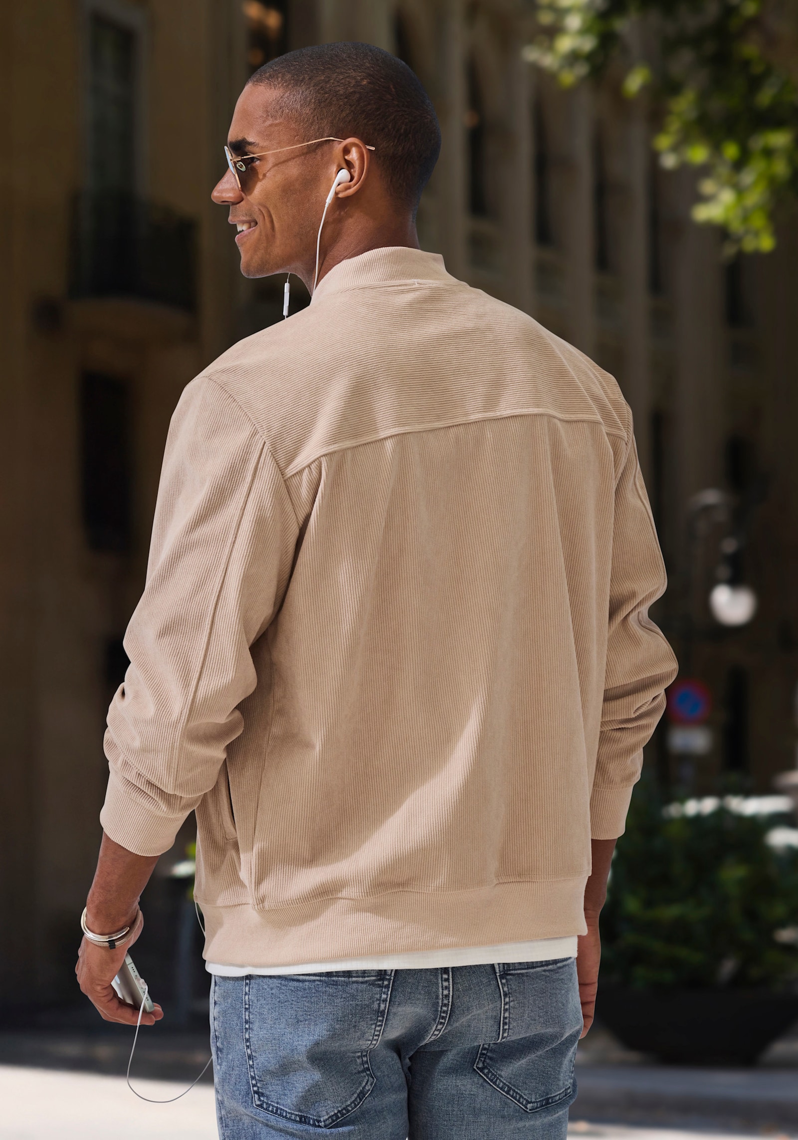 H.I.S Cordjacke - beige