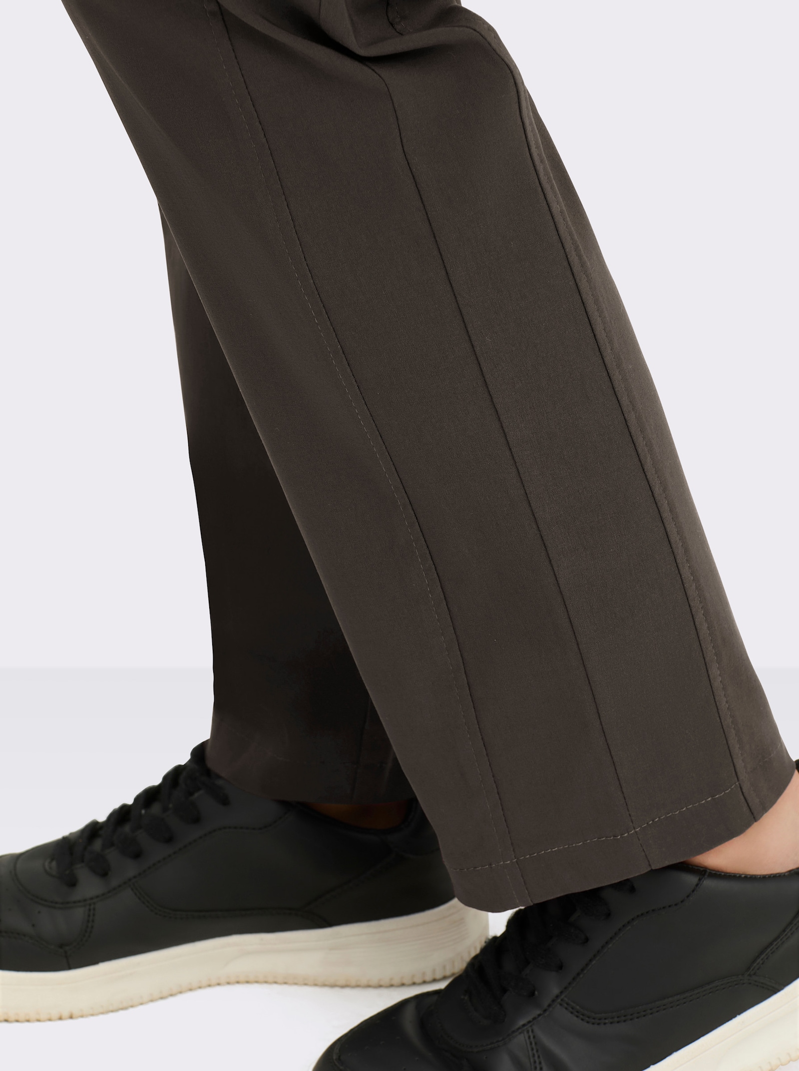 Stehmann Comfort line Hose mit Dehnbund, Viskose-Qualität - braun