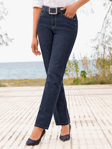 5-Pocket-Jeans - blue-stone-washed