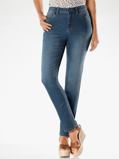 Jeans - blue-bleached