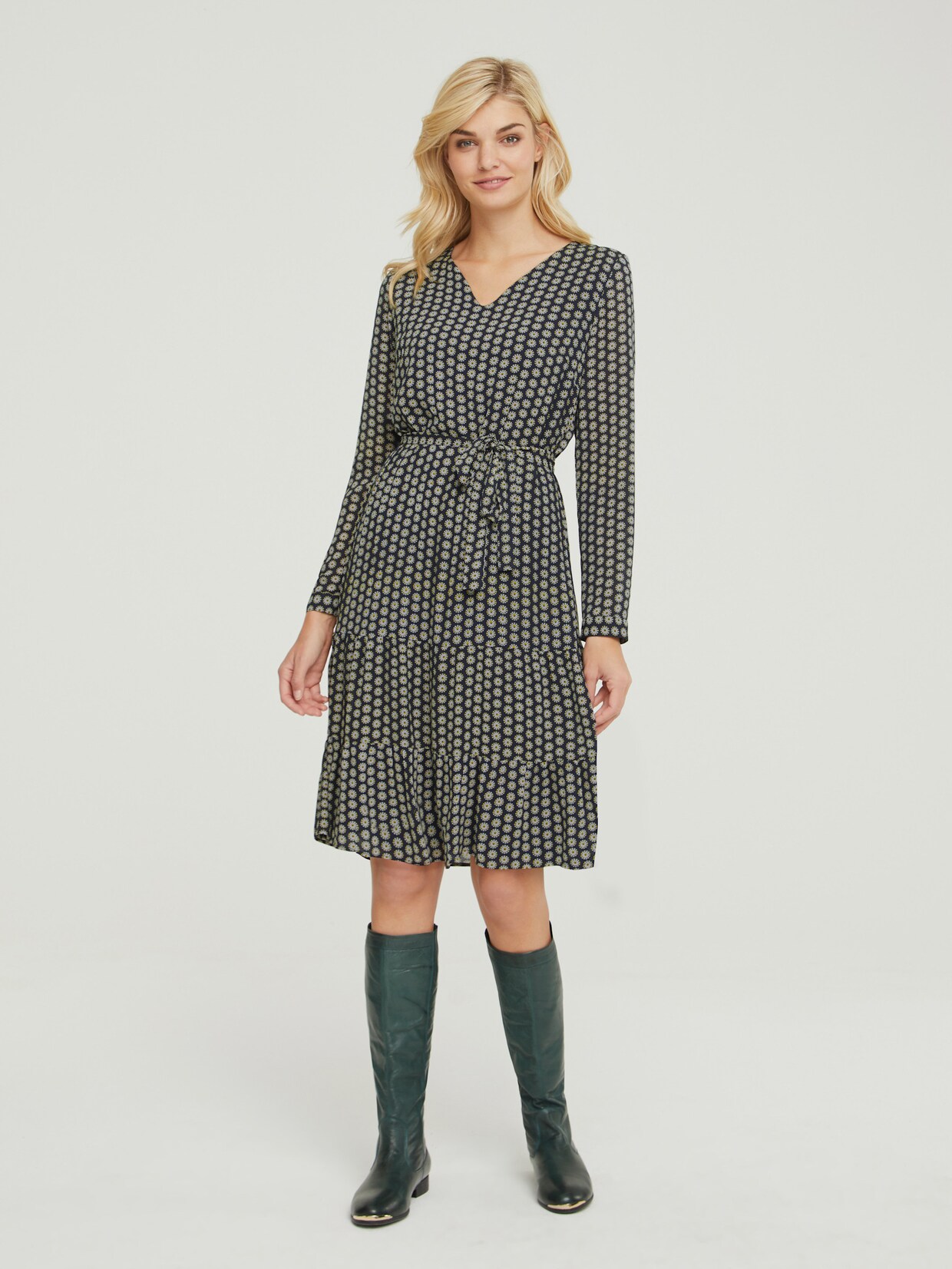 heine Druck-Kleid - bunt