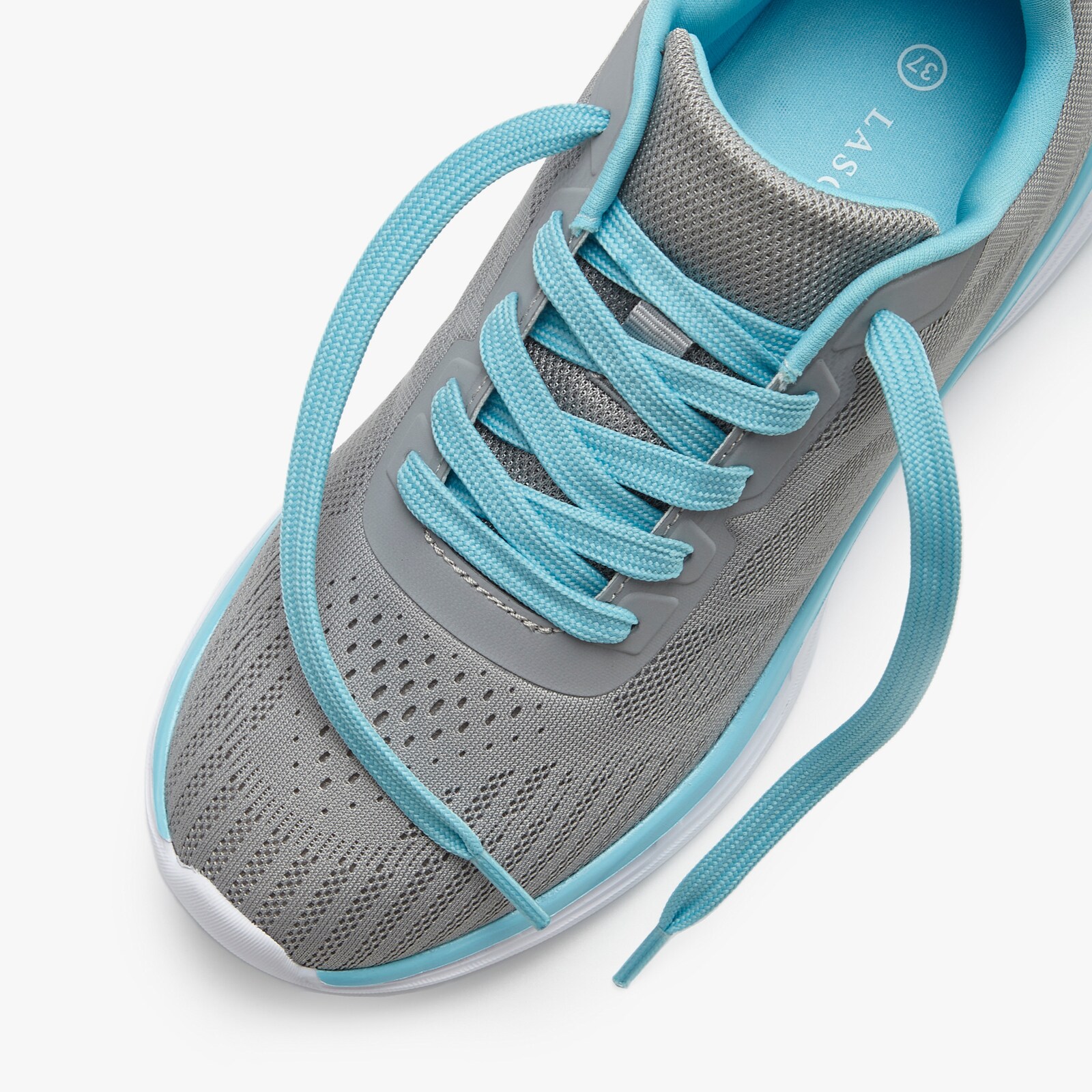 LASCANA Sneaker - grau/hellblau