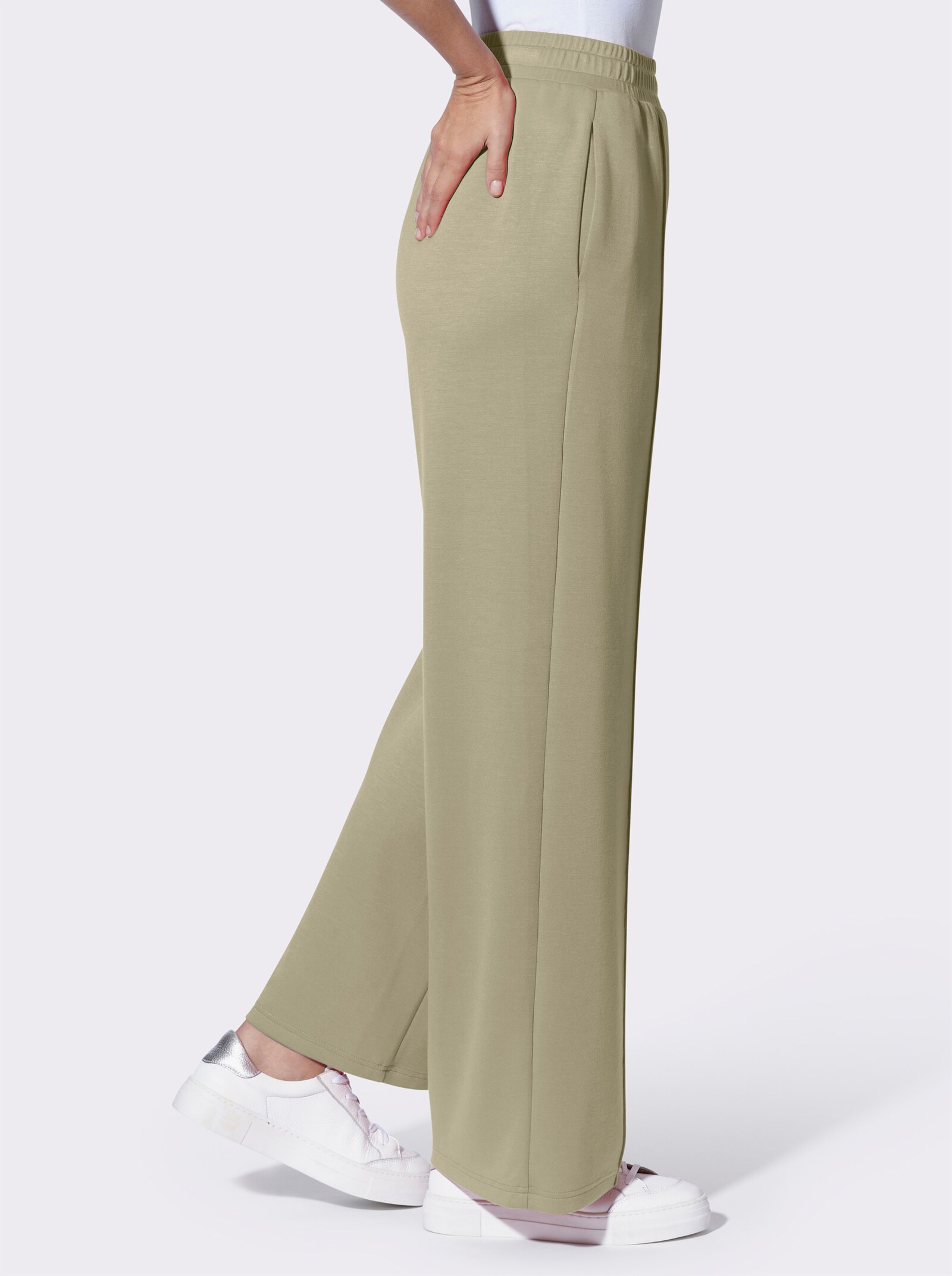 heine Schlupfhose mit weitem Bein - salbei