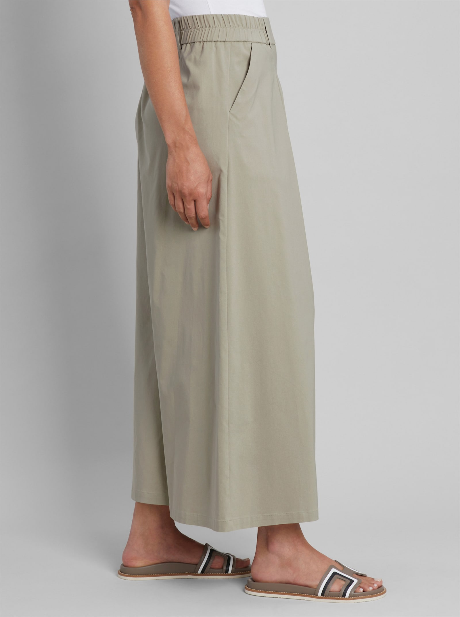 heine Hosen mit extraweitem Bein - schlamm