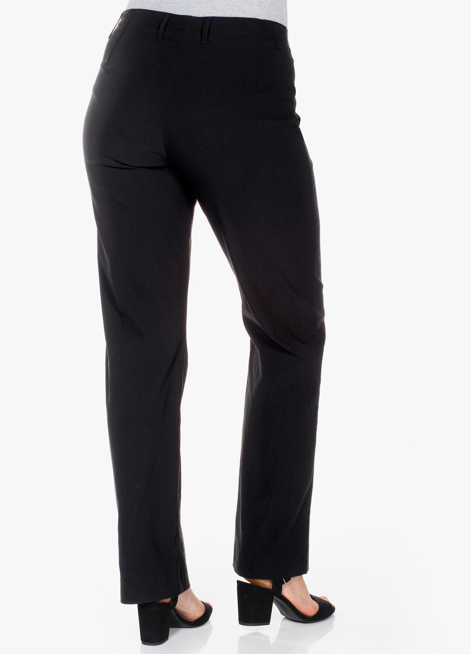 sheego Bengalinhose in Bootcut-Form - schwarz