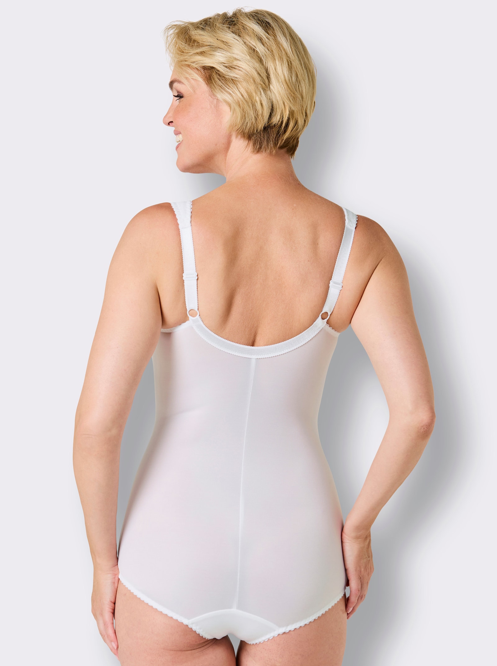 wäschepur Einteiler ohne Bügel - weiß