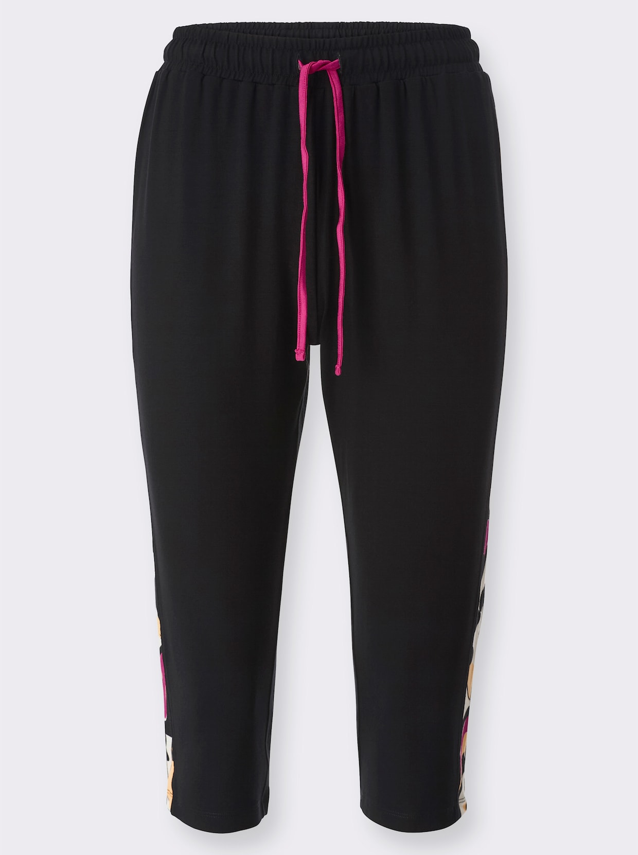 wäschepur Pyjama court - champagne-fuchsia imprimé