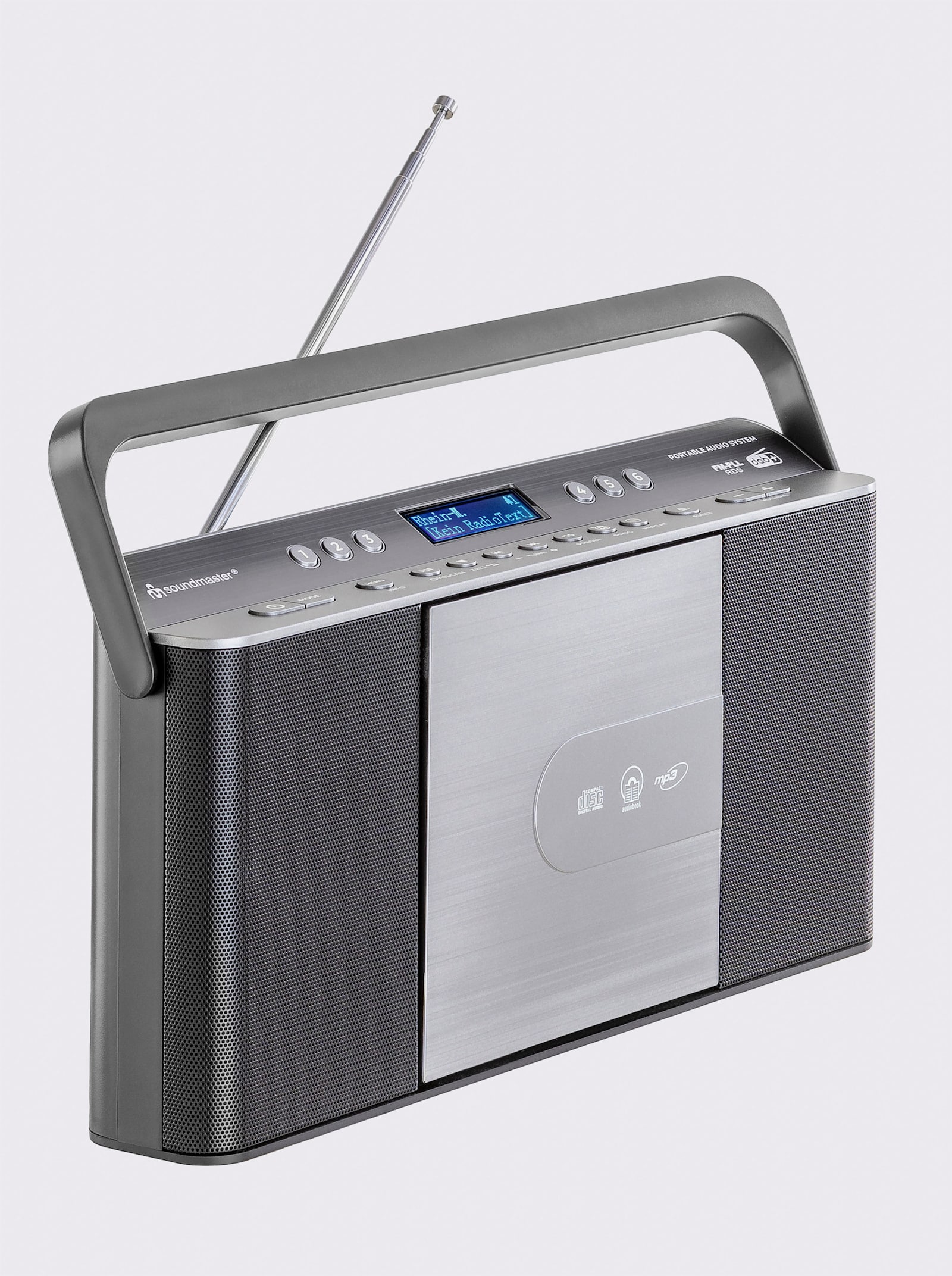 soundmaster Radio - anthrazit-schwarz
