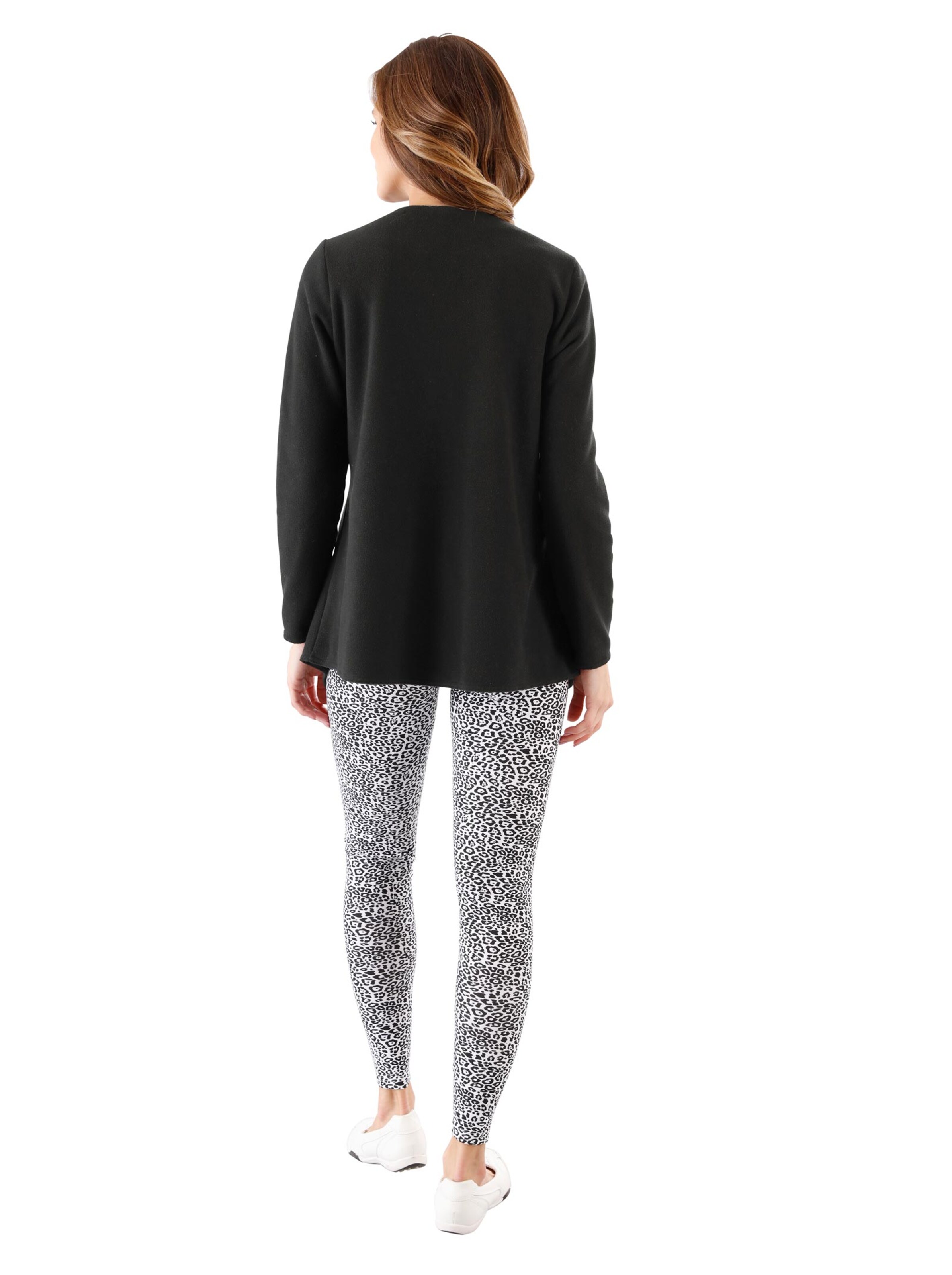 Leggings - schwarz-weiß