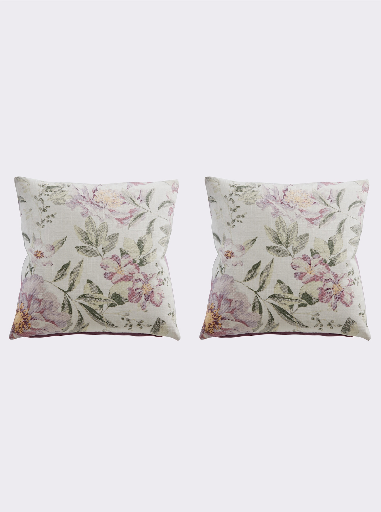 heine home Kissen - flieder-bedruckt