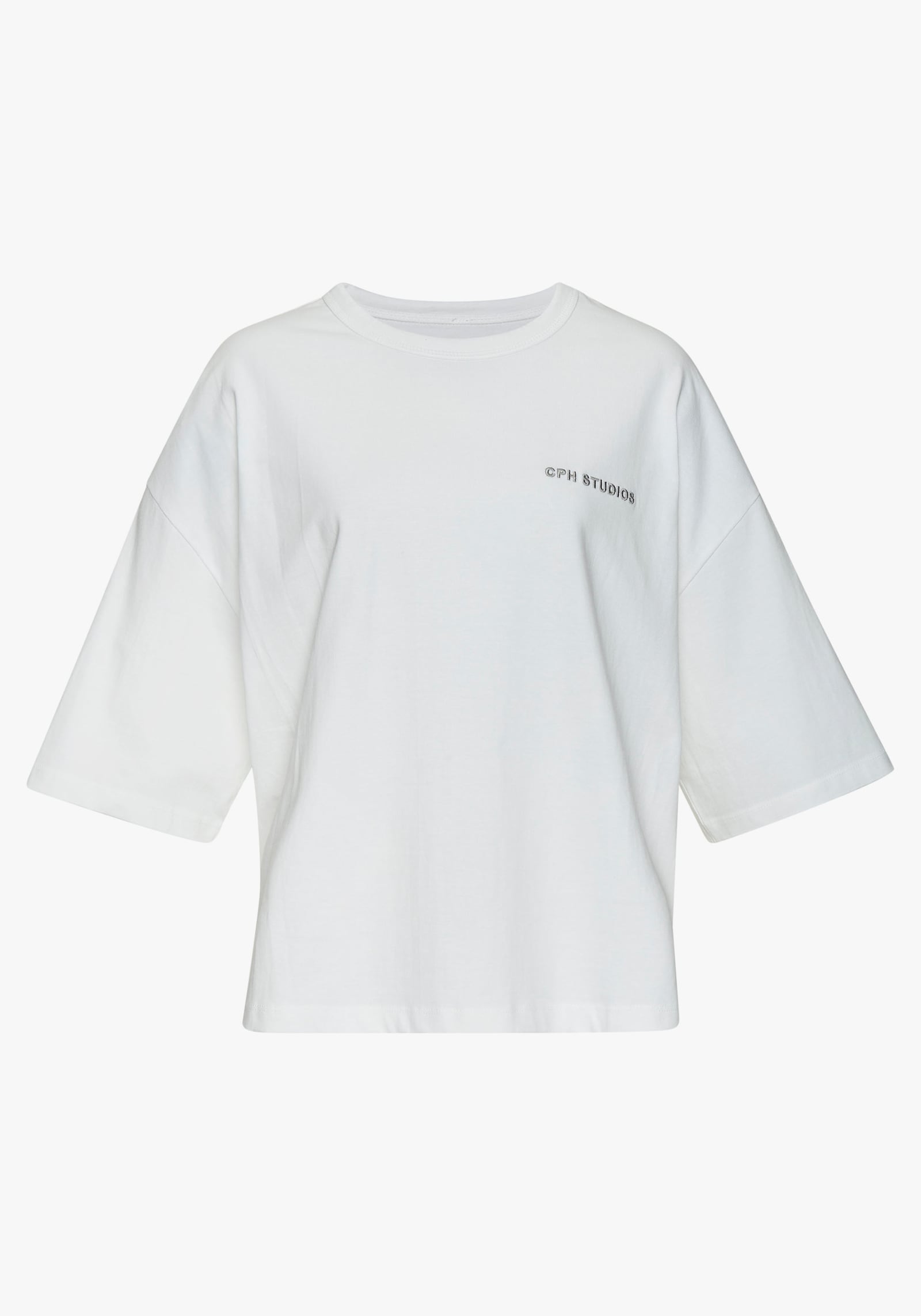 Copenhagen Studios Oversize-Shirt - bright white