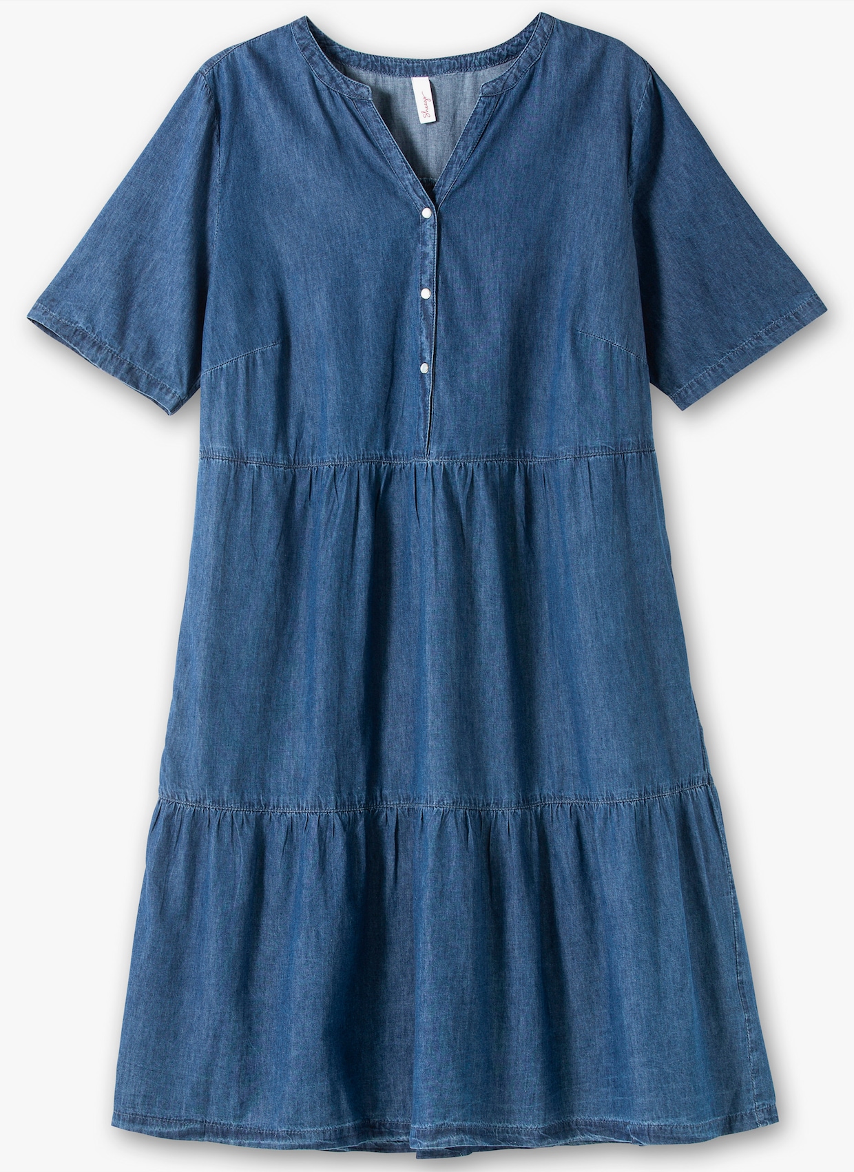 sheego Jeansjurk - blue denim