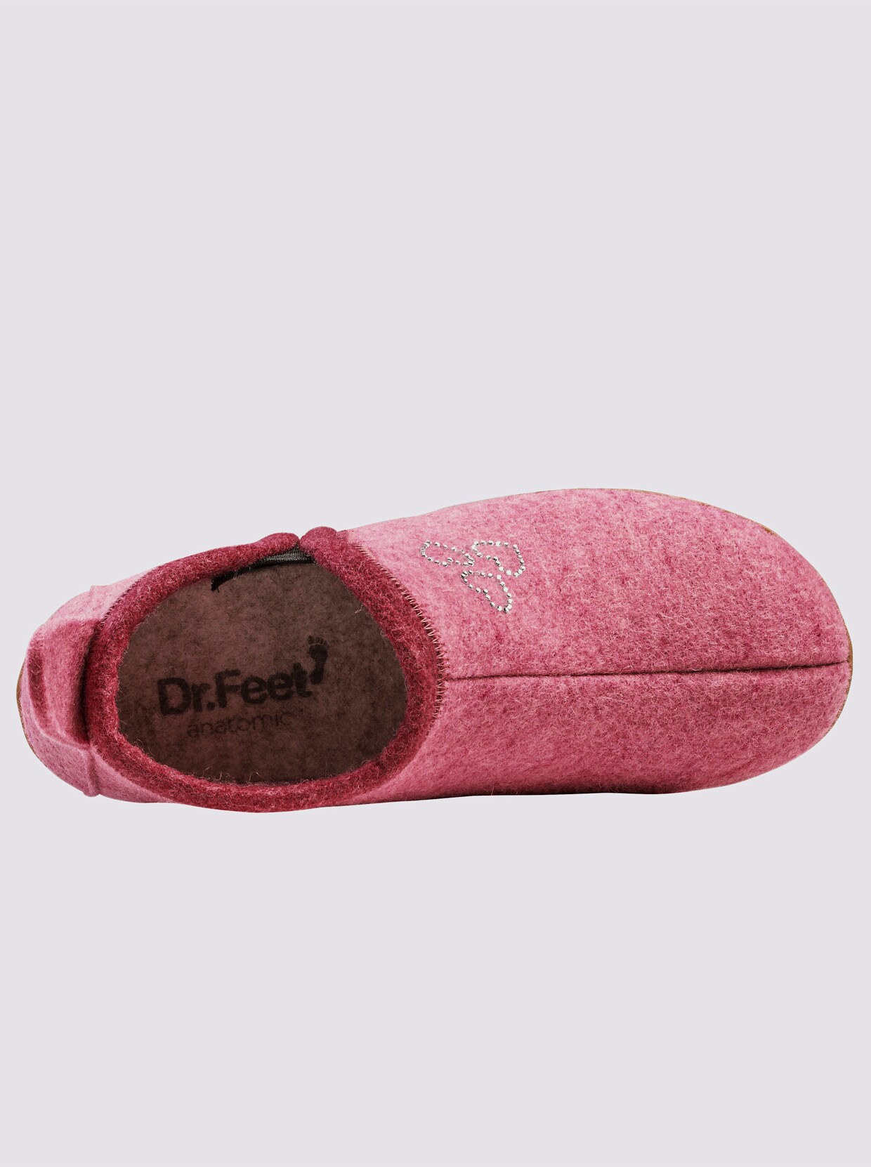 Dr. Feet Hausschuhe - rosa