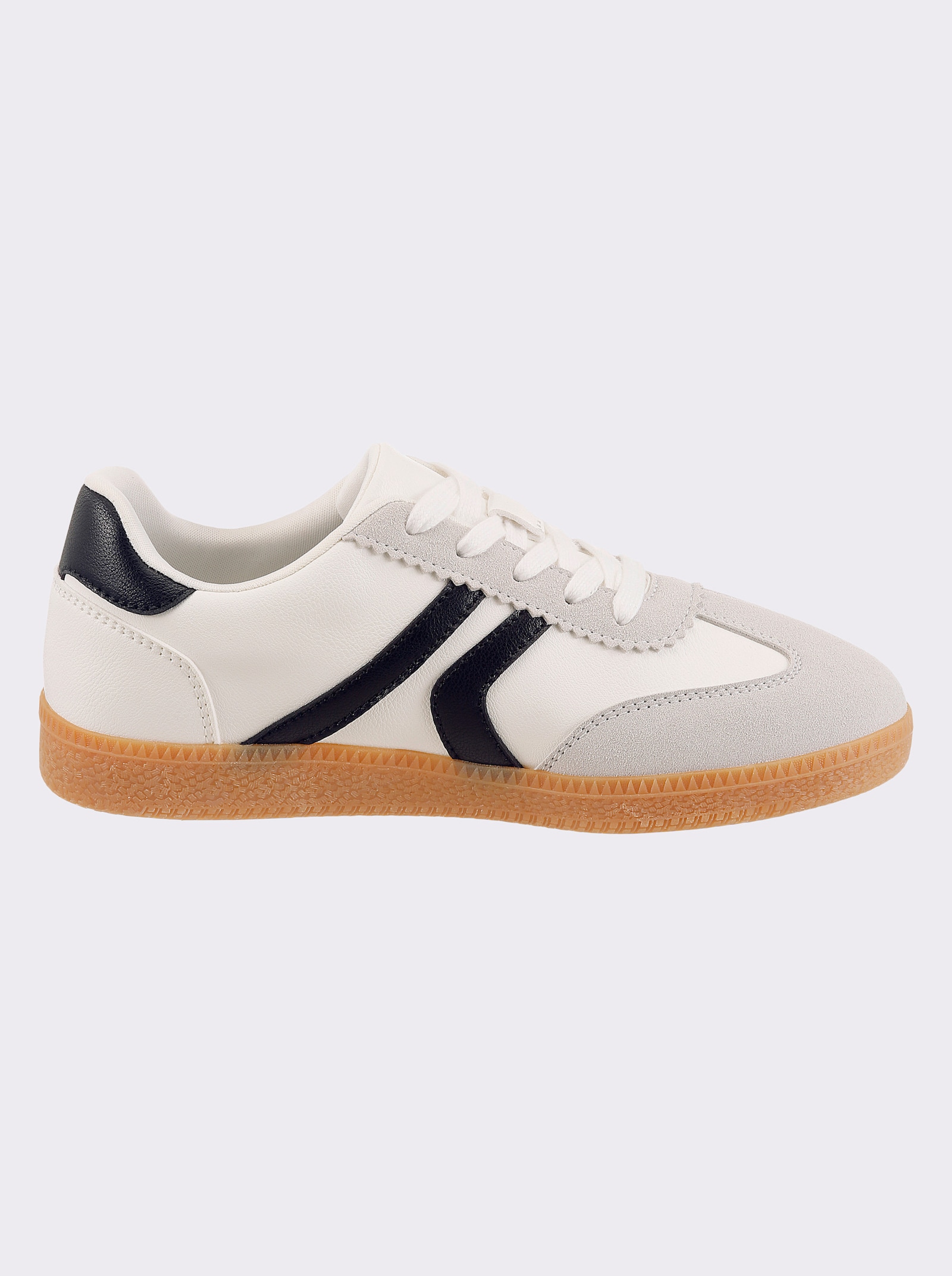 heine Sneaker - weiß-schwarz