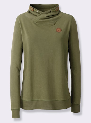 Sweatshirt - oliv