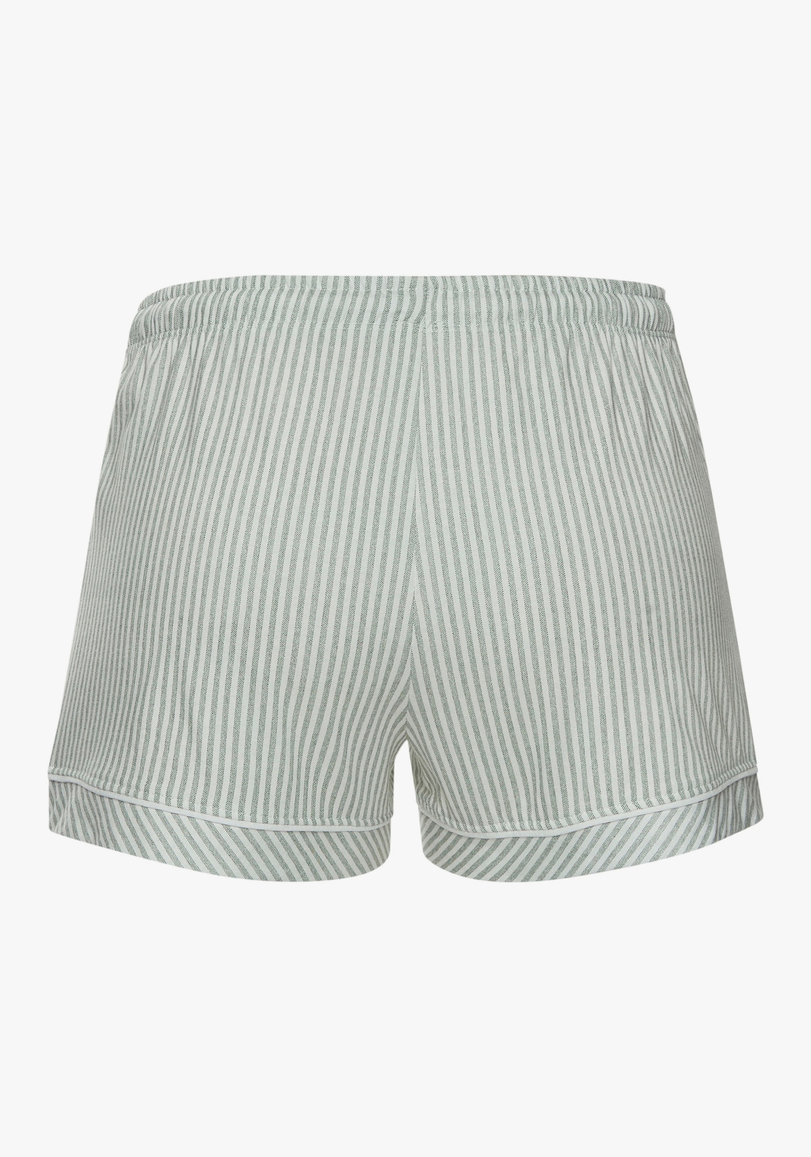 s.Oliver Short de pyjama - vert à rayures