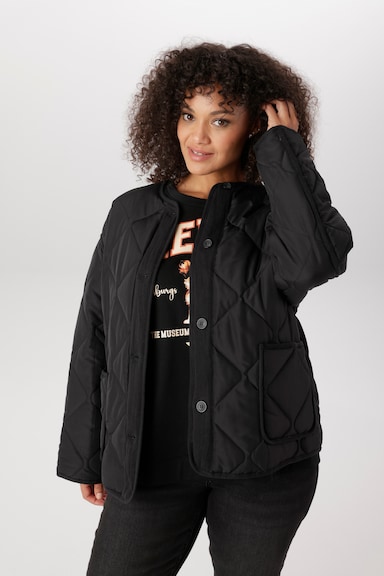 Aniston PLUS Steppjacke - schwarz