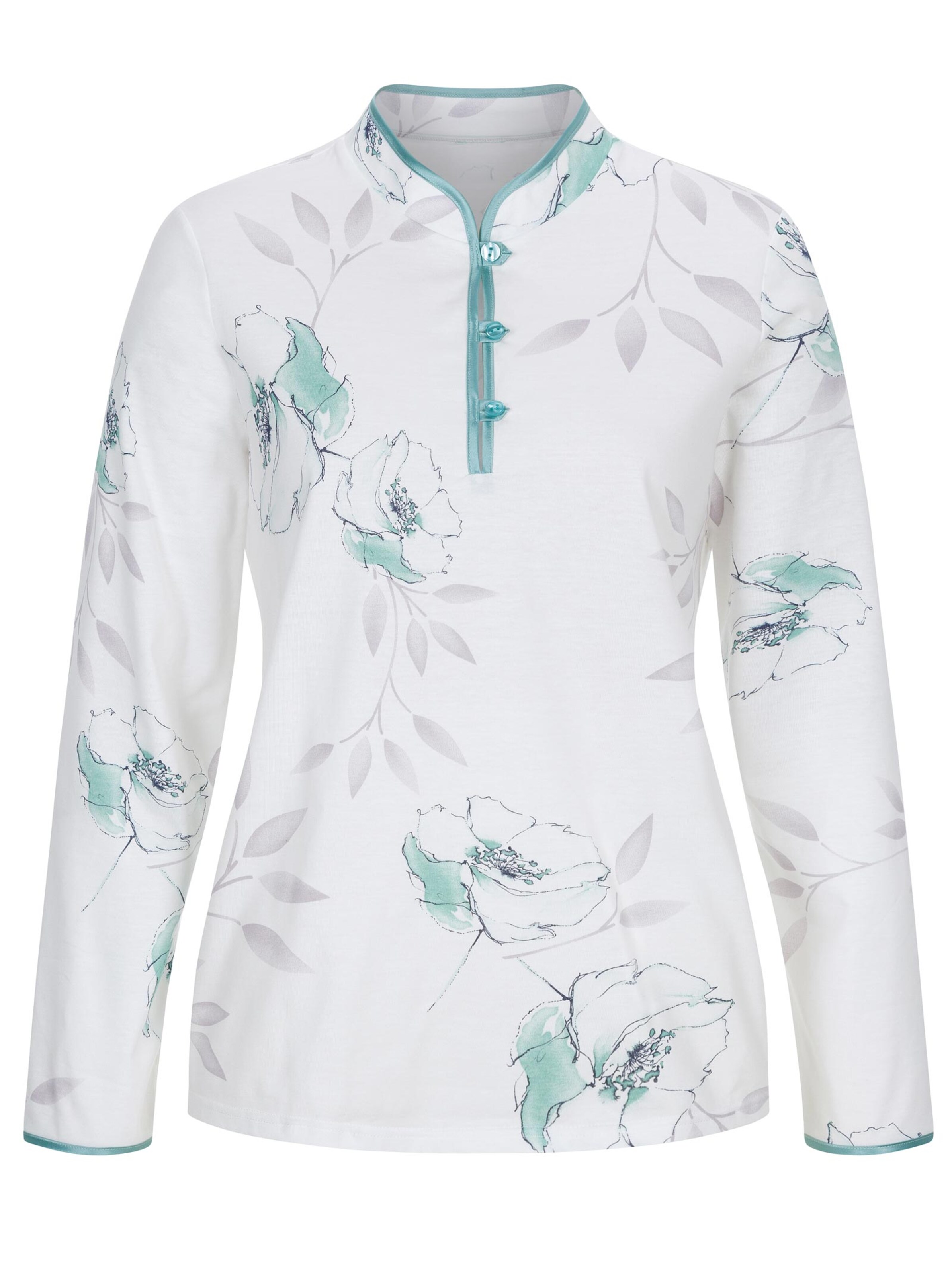 Arabella Schlafanzug - ecru-mint