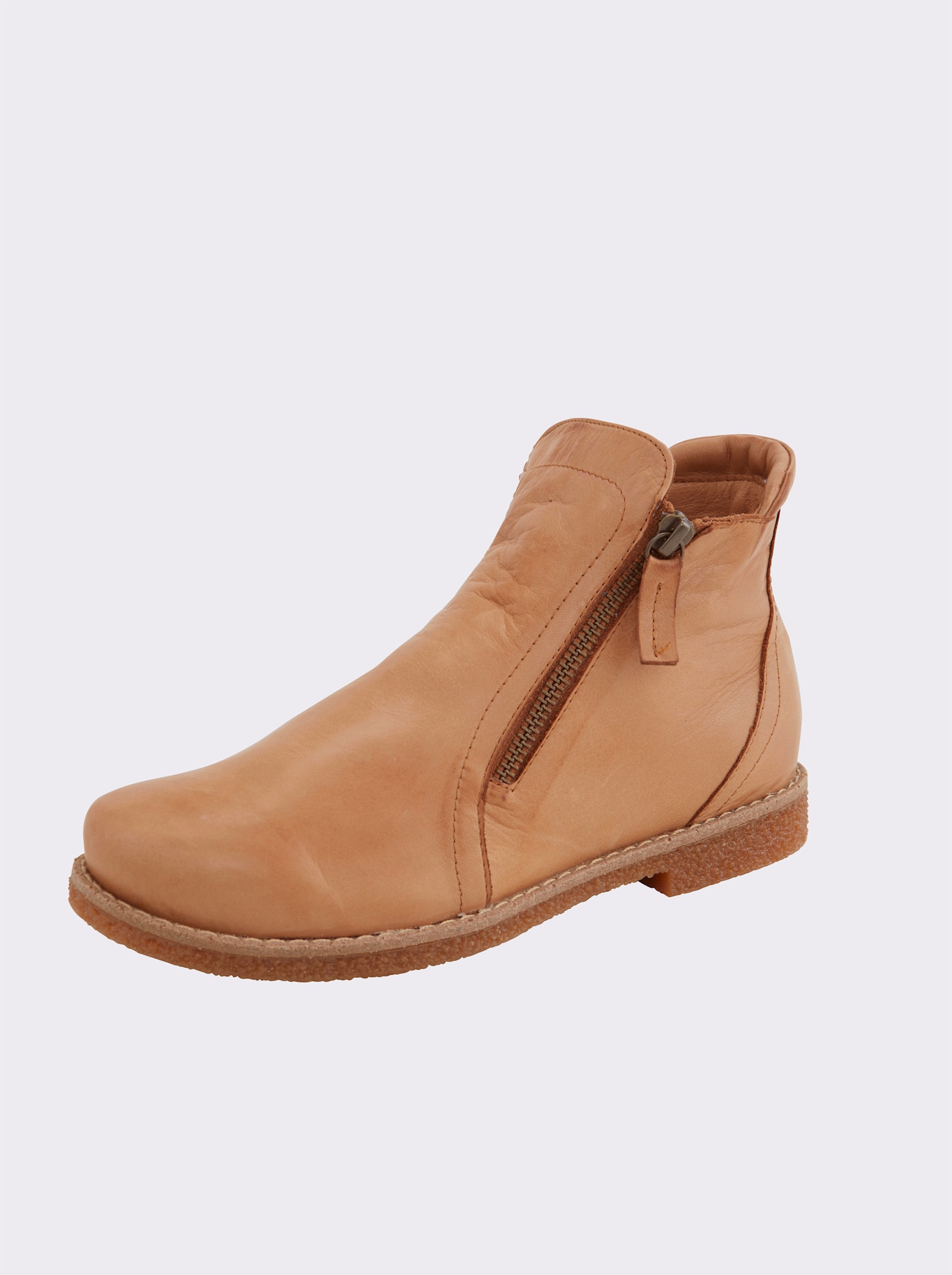 Andrea Conti Bottines - couleur chamois