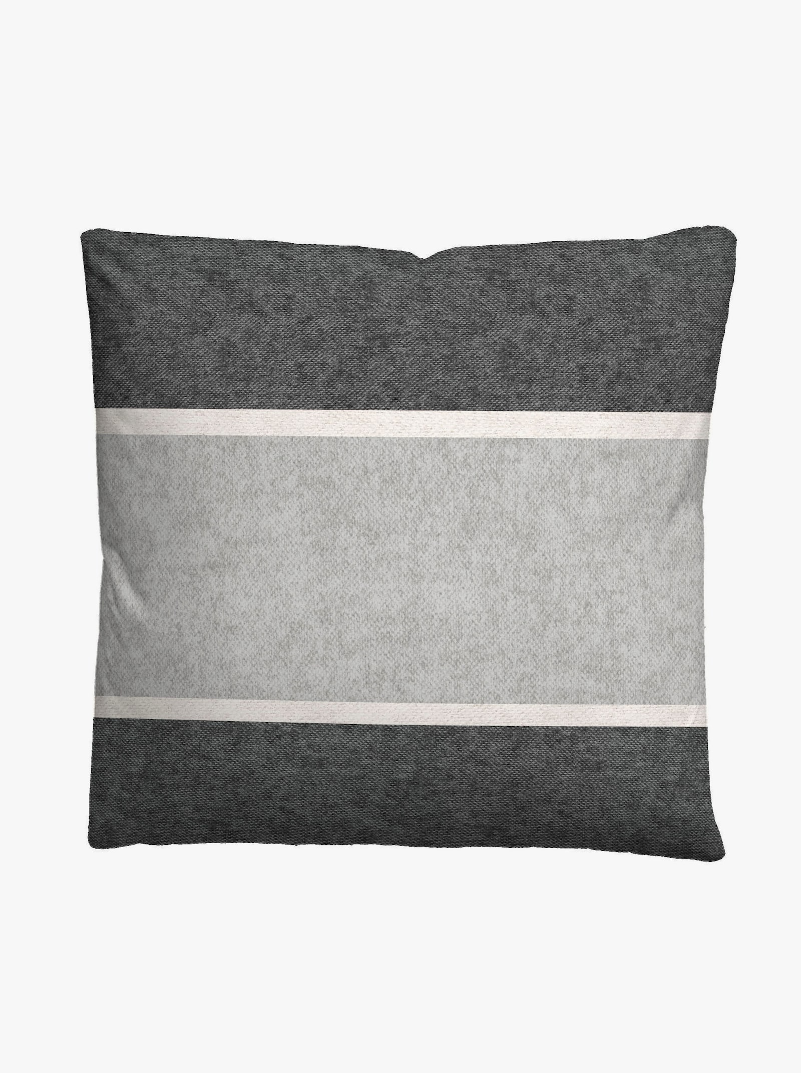 Biberna Bettwäsche - hellgrau-dunkelgrau