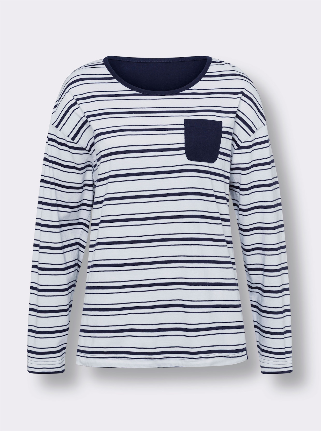 Pyjama - wit/marine