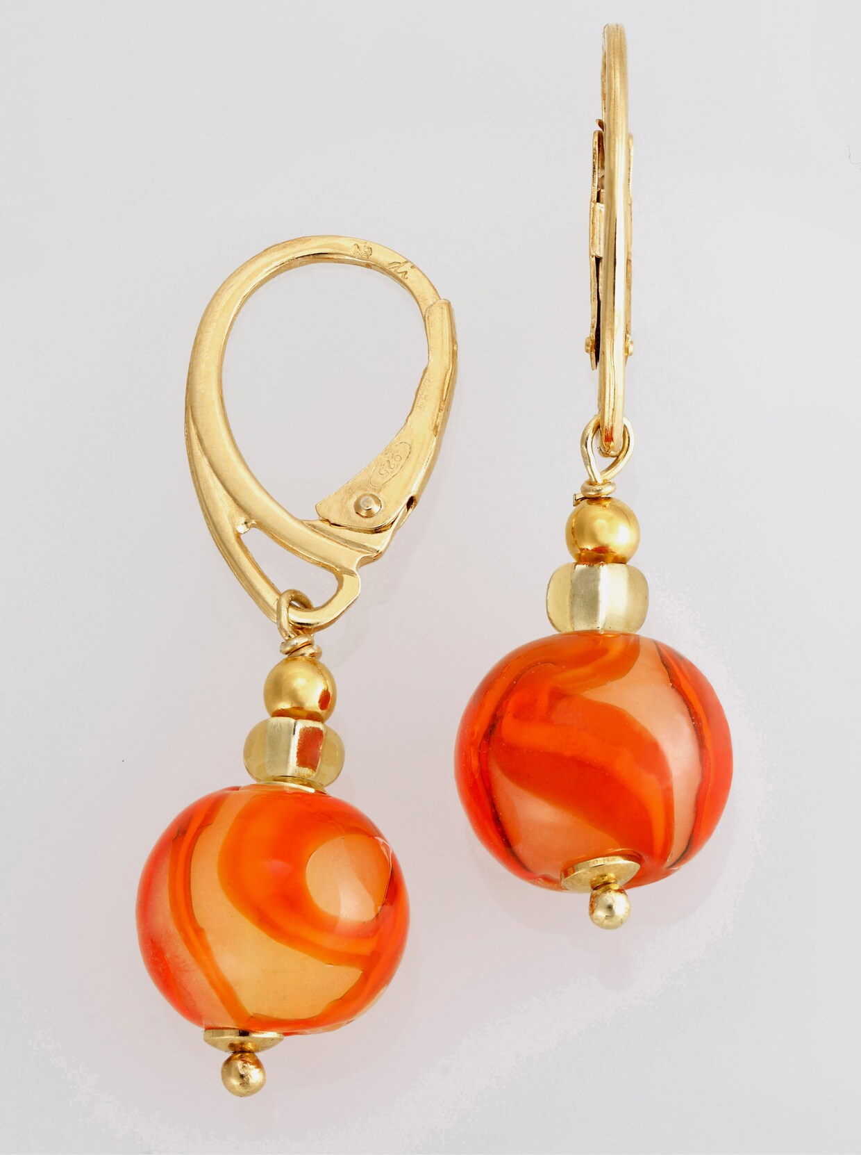 Oorhangers - Zilver verguld 925