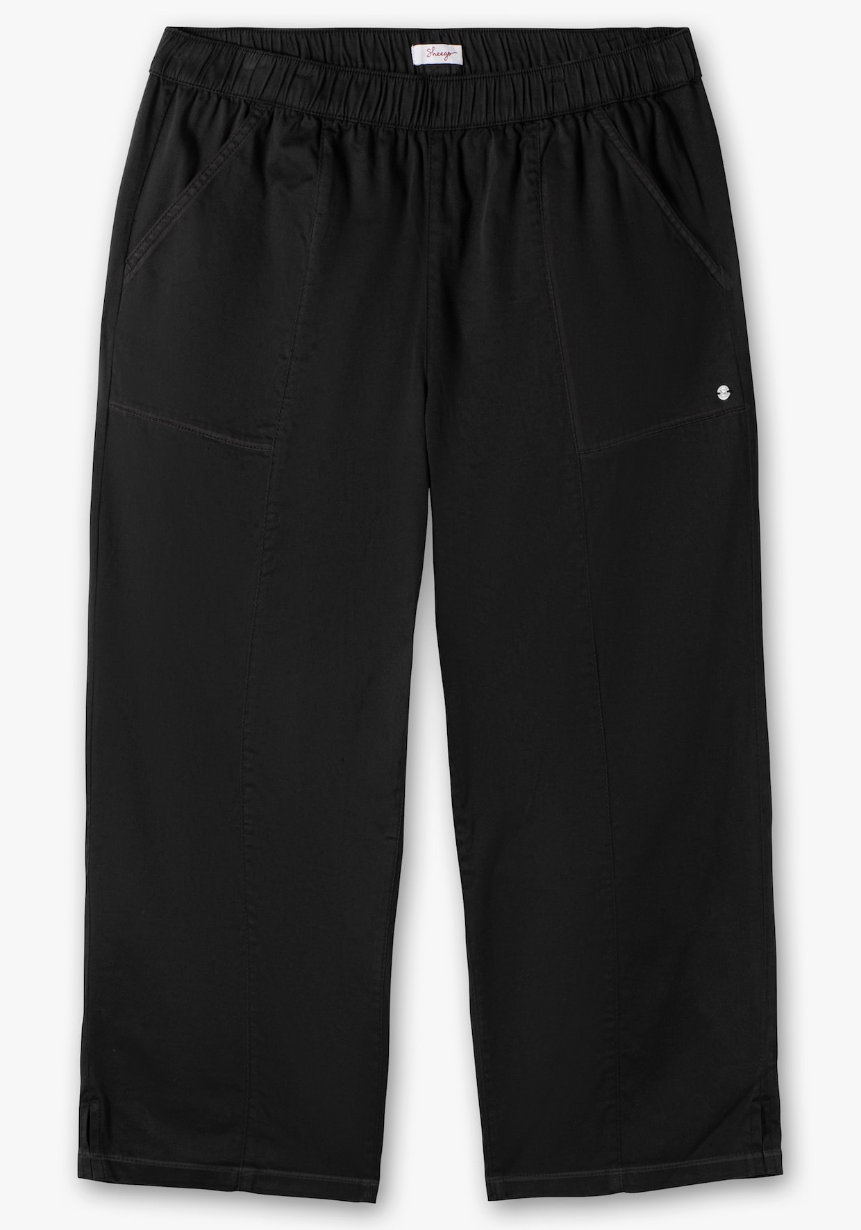 sheego 7/8-Hose - schwarz