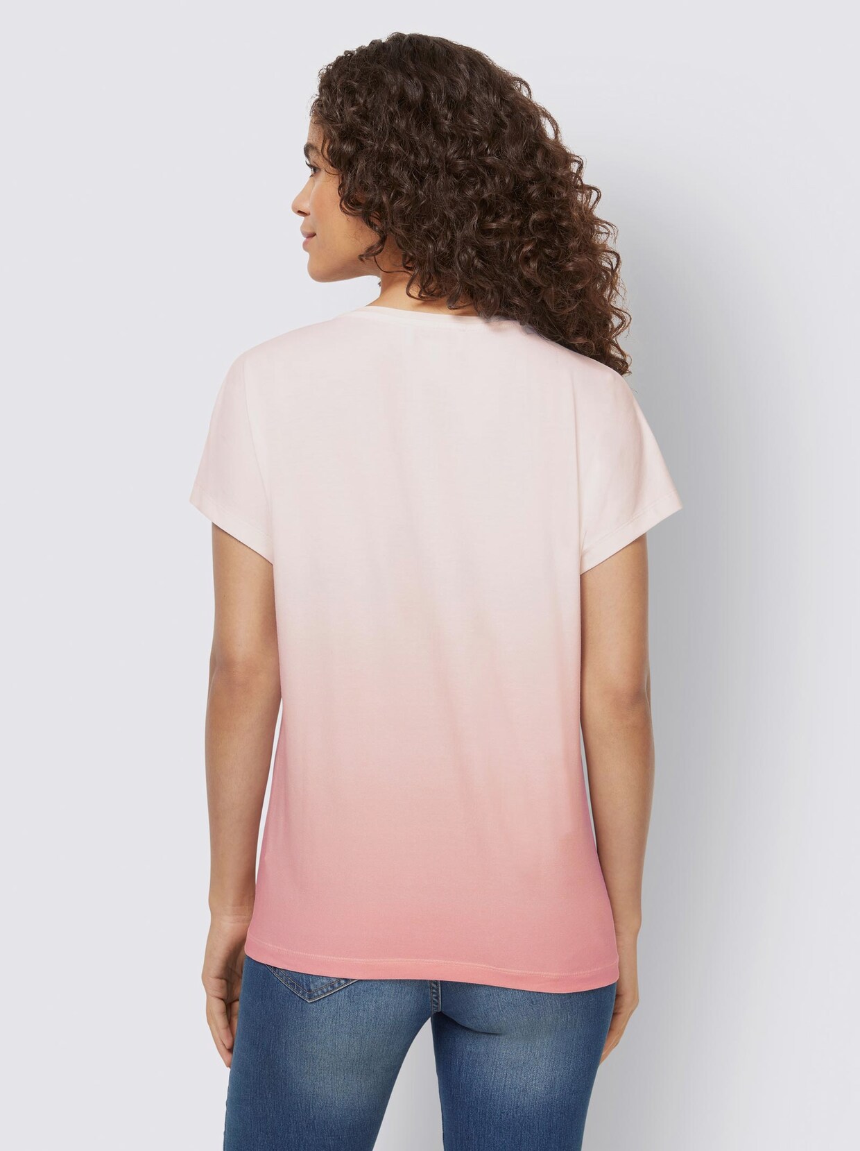 Linea Tesini Shirt - rosenquarz-bedruckt
