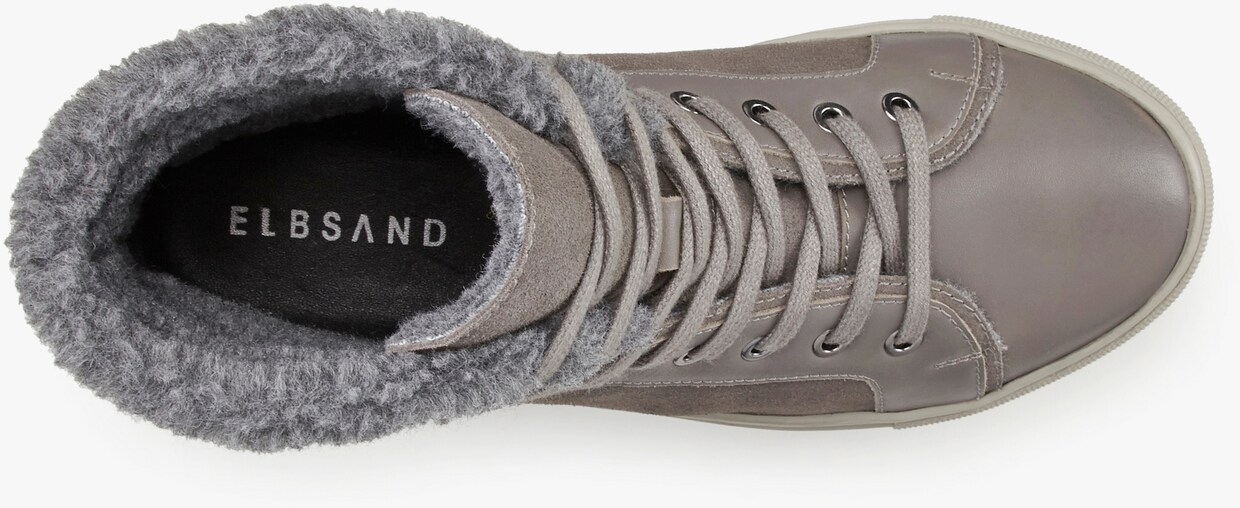 Elbsand Bottines à lacets - gris